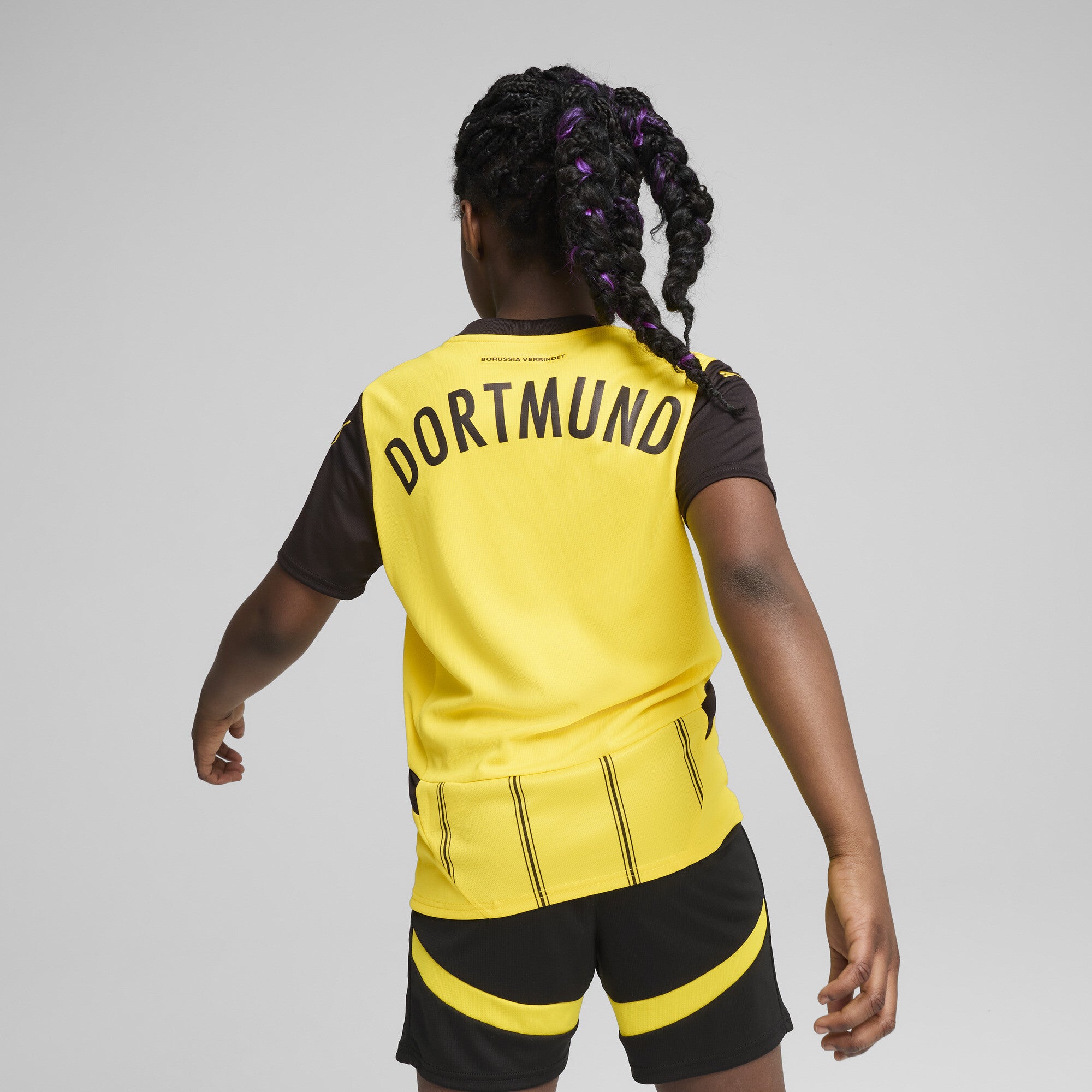 Borussia Dortmund 2025-26 Youth Home Jersey