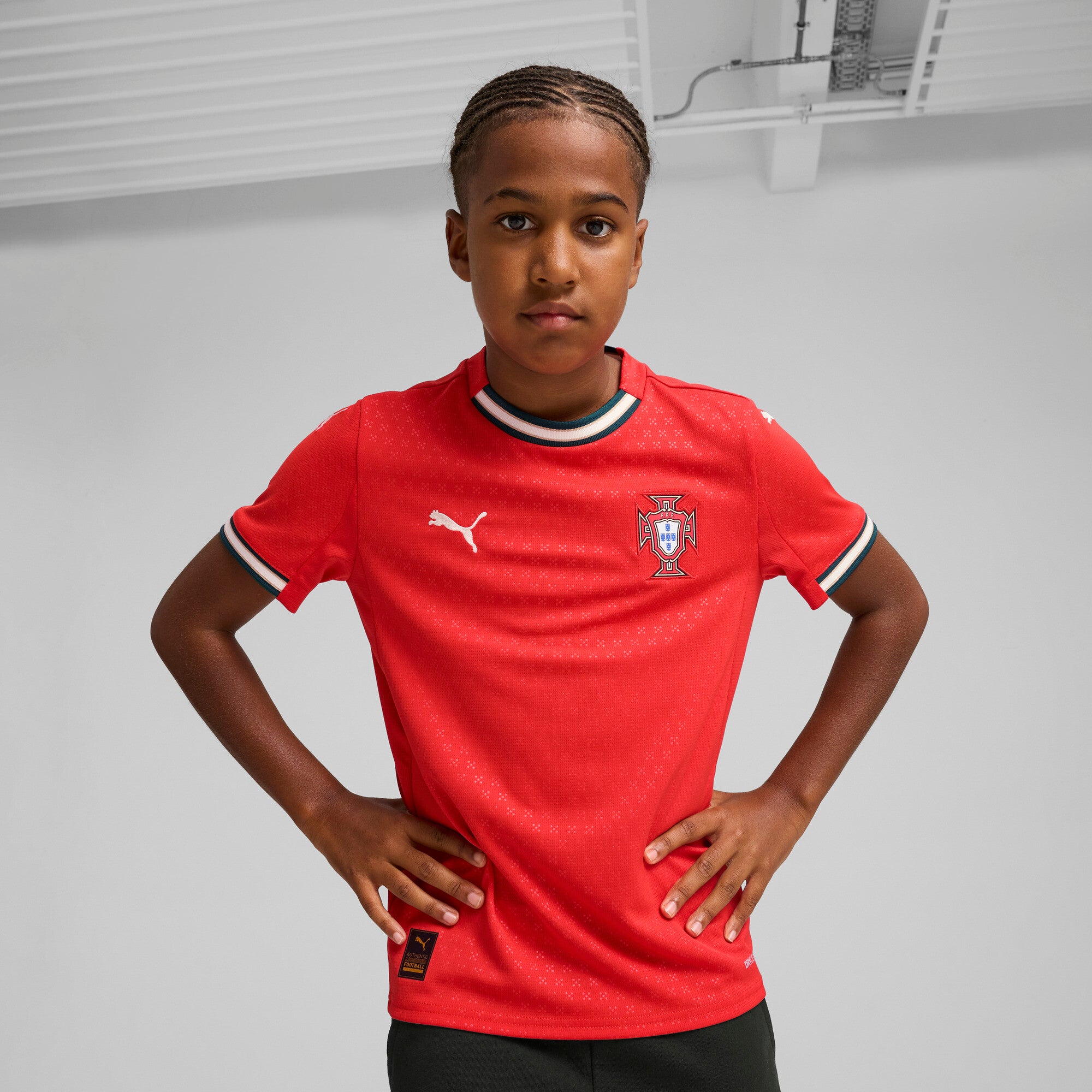Portugal 2025 Youth Home Jersey