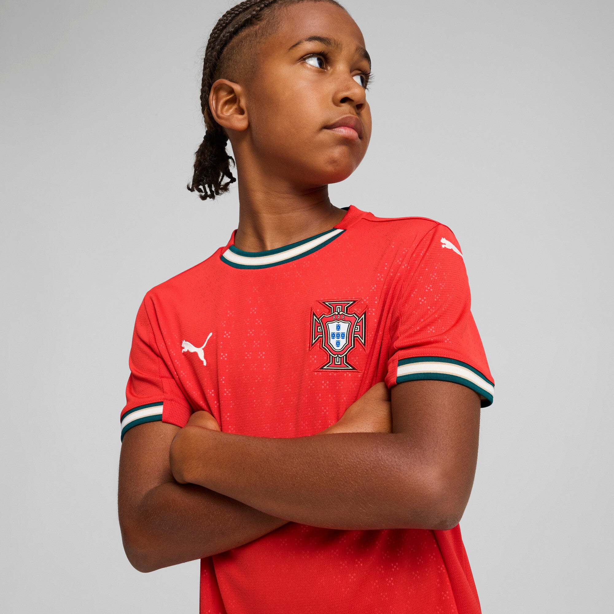 Portugal 2025 Youth Home Jersey