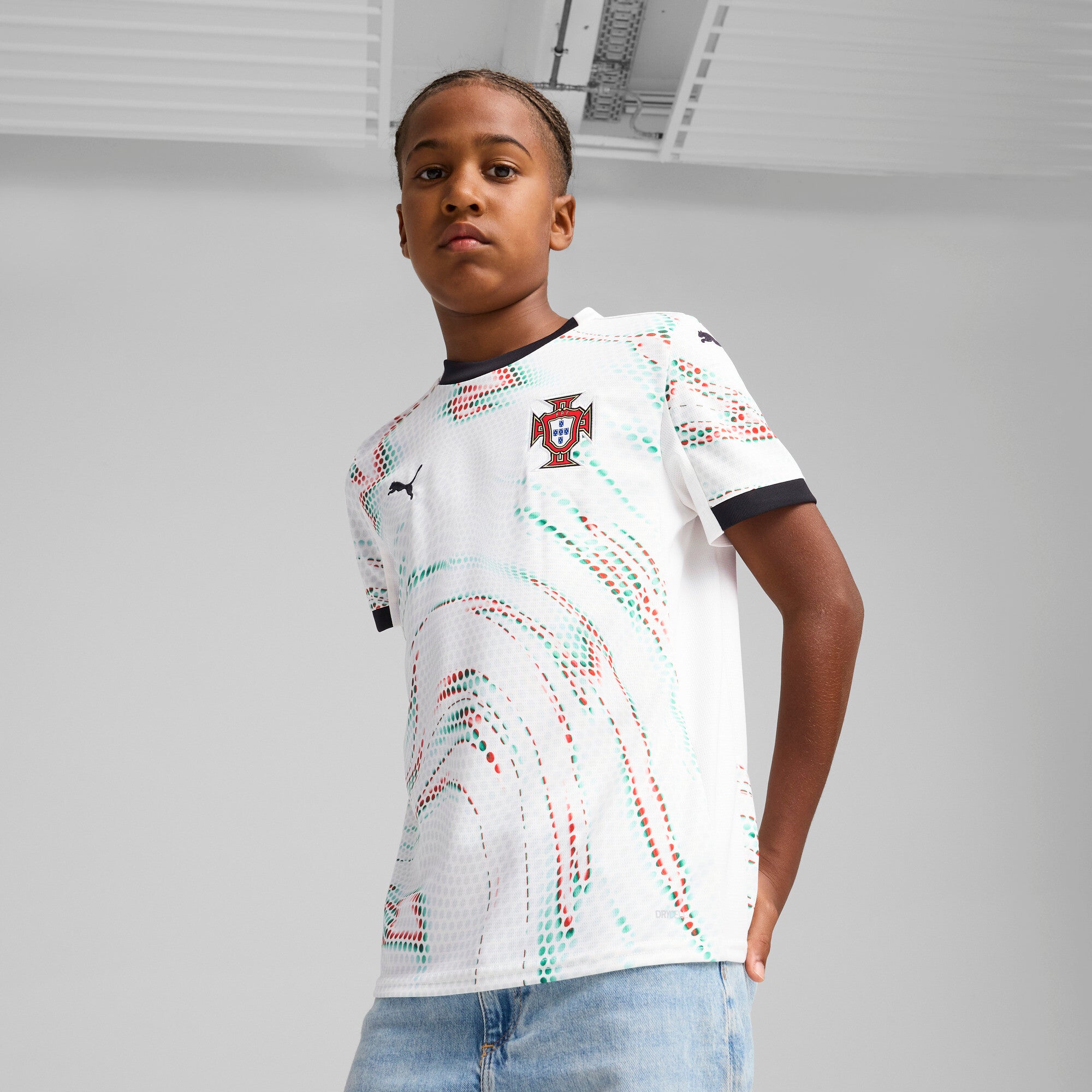 Portugal 2025 Youth Away Jersey