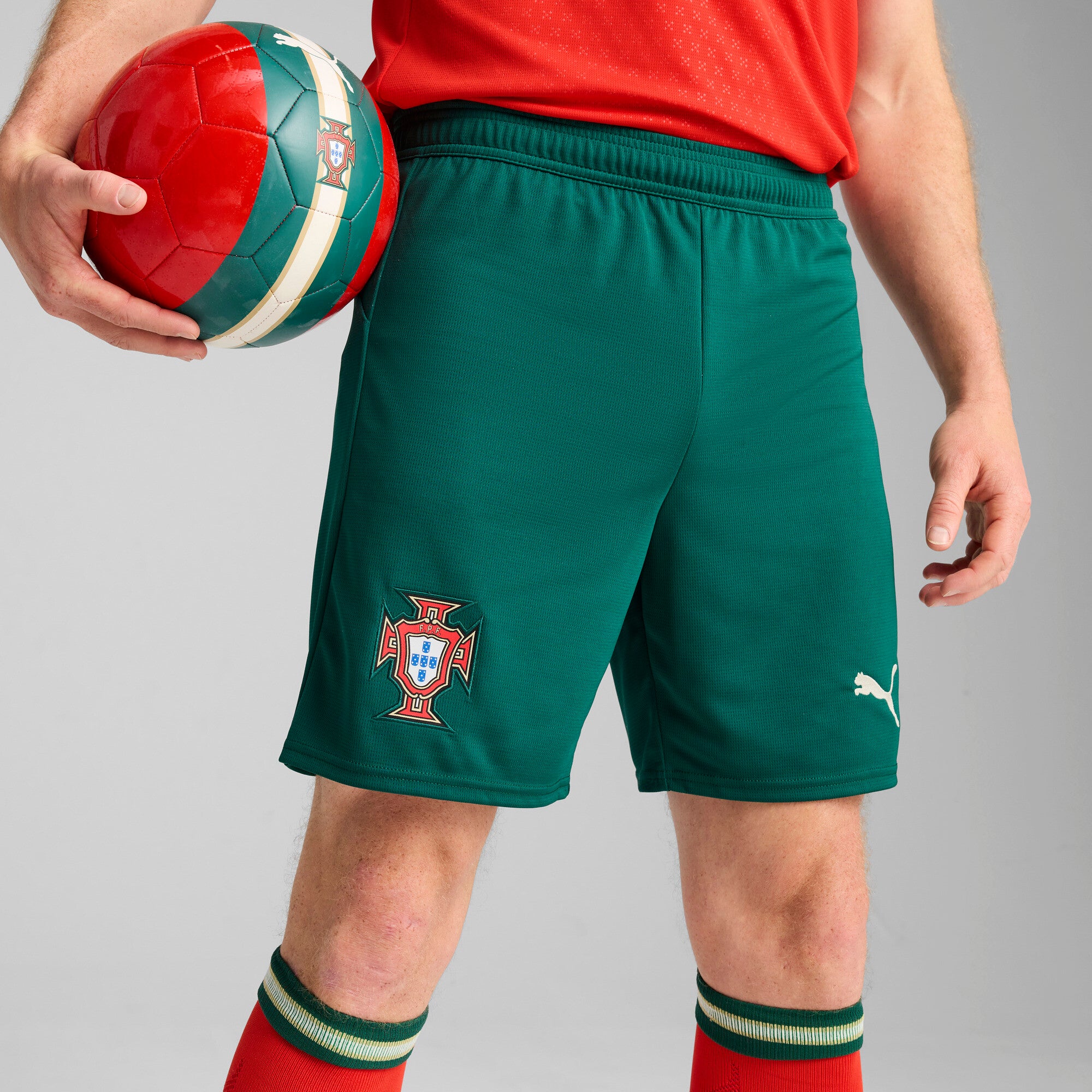 Portugal 2025 Home Shorts