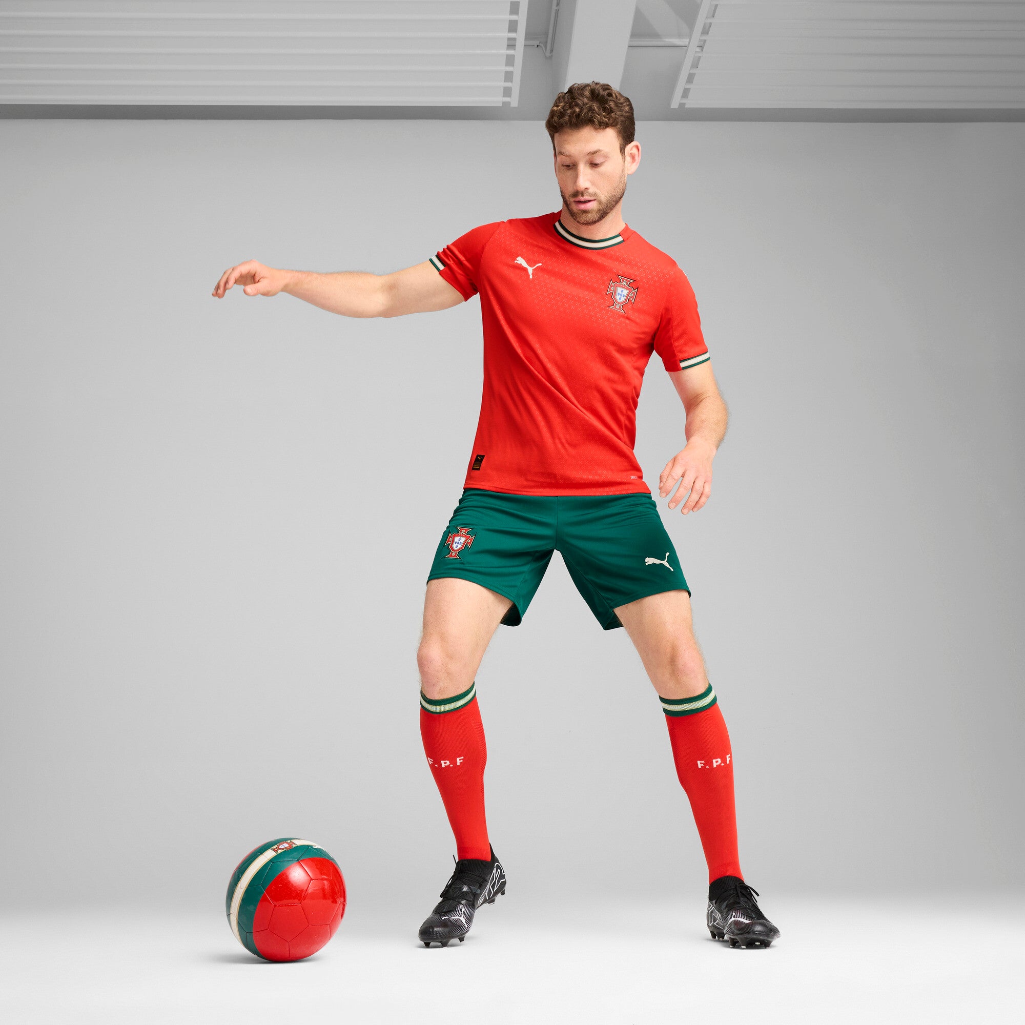 Portugal 2025 Home Shorts