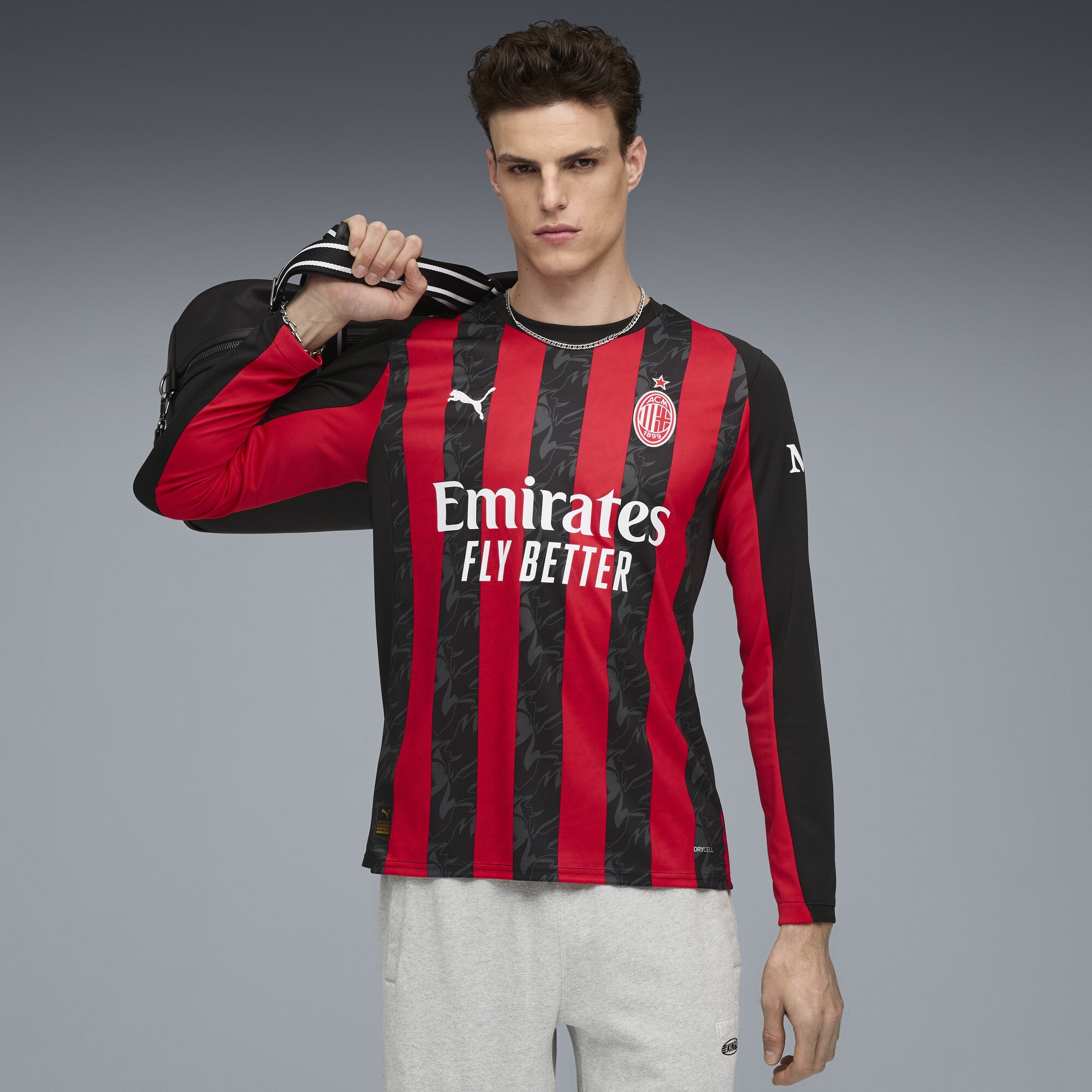 AC Milan 2025-26 LS Home Jersey
