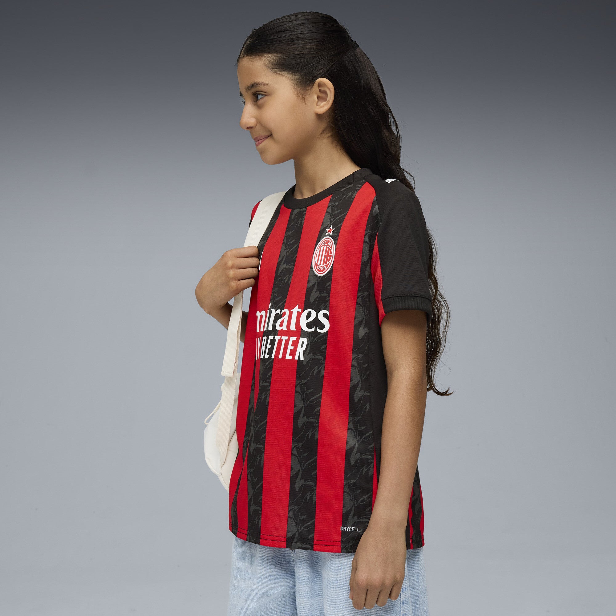 AC Milan 2025-26 Youth Home Jersey