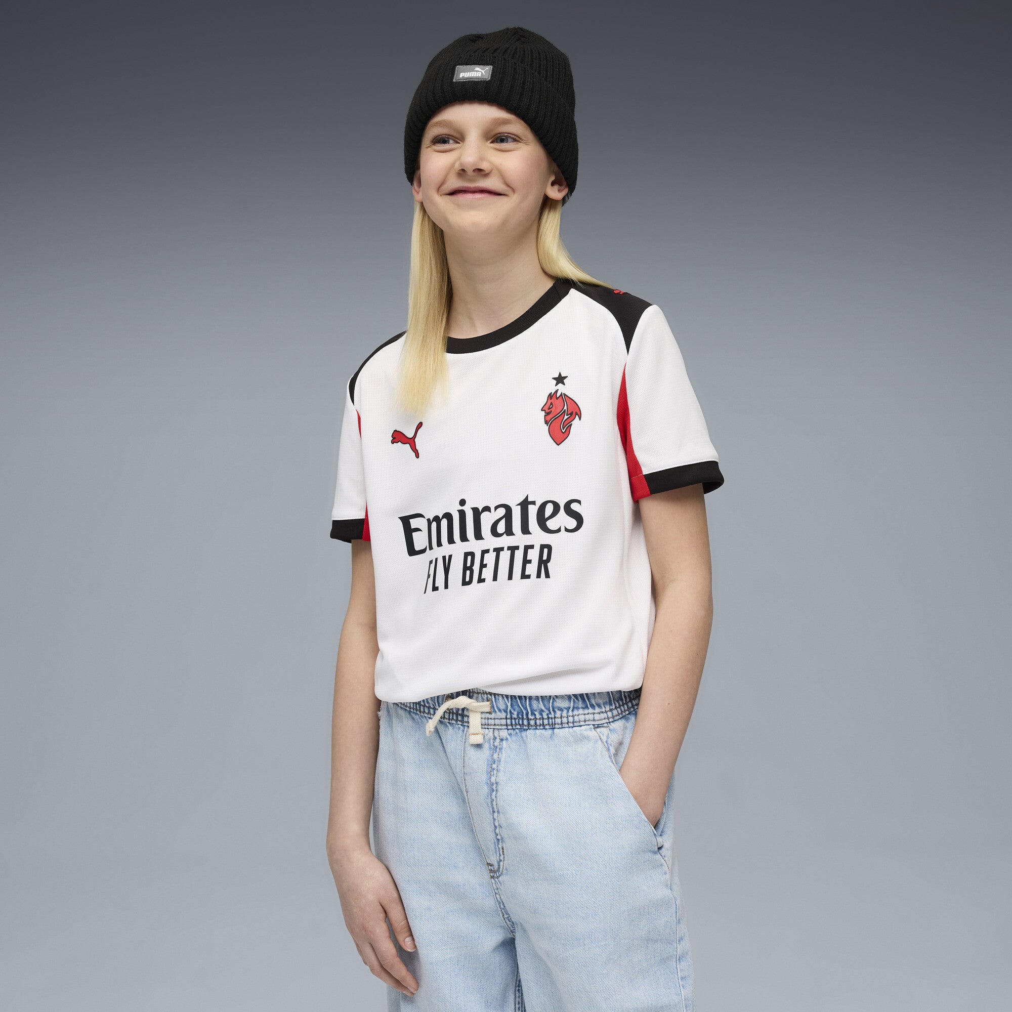 AC Milan 2025-26 Youth Away Jersey