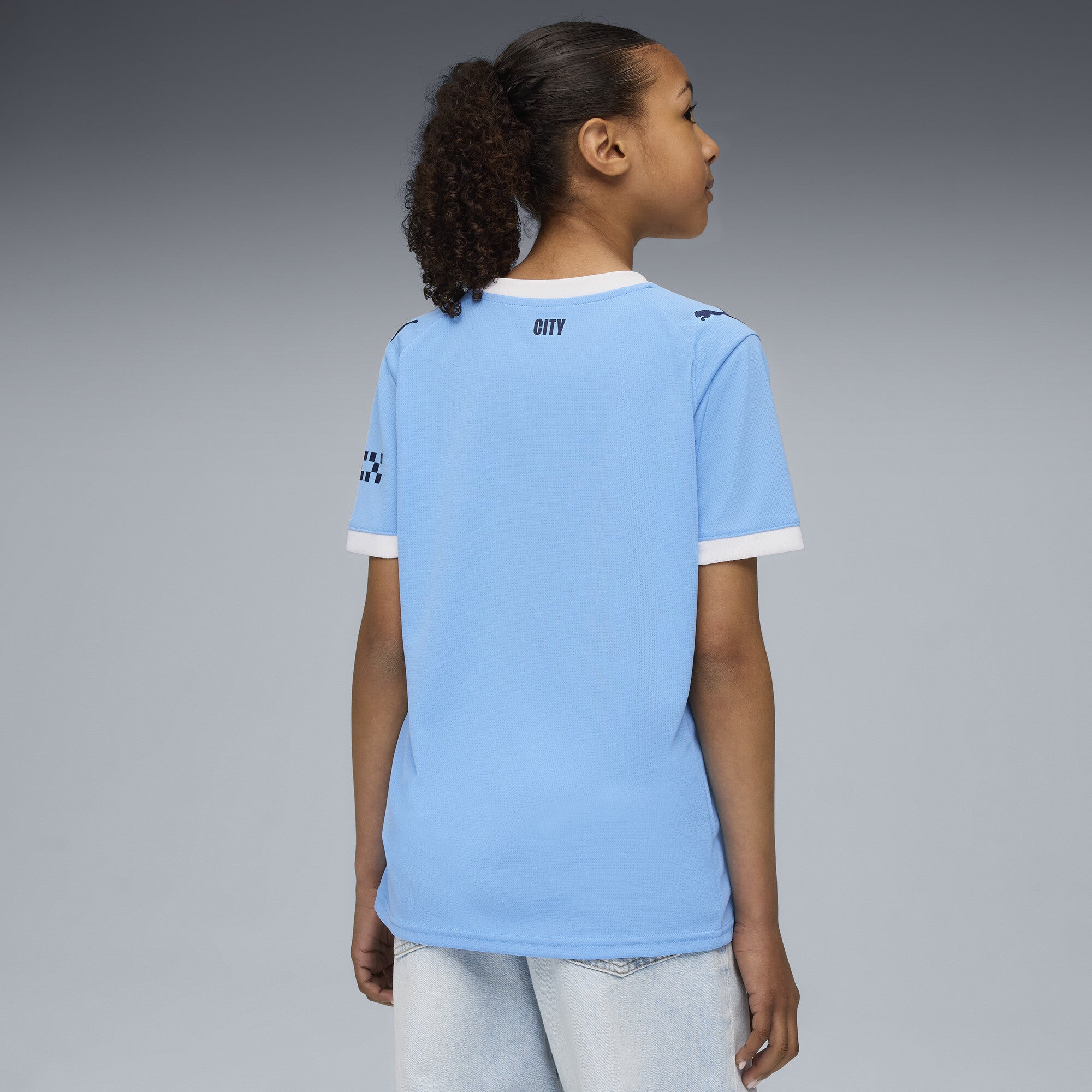 Manchester City 2025-26 Youth Home Jersey