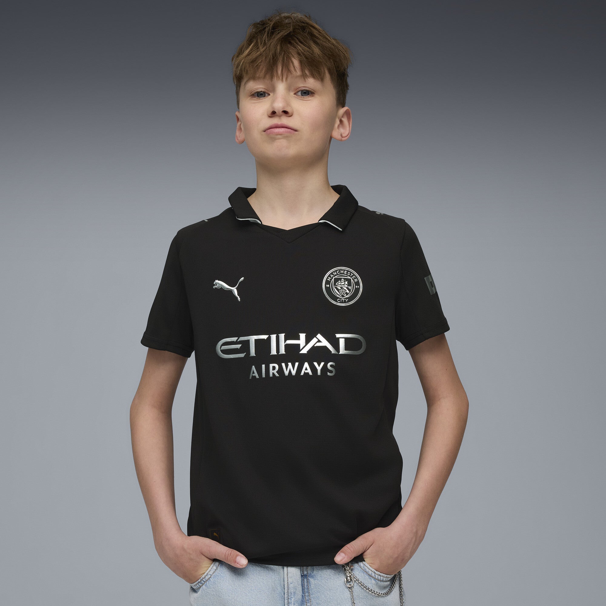 Manchester City 2025-26 Youth Away Jersey