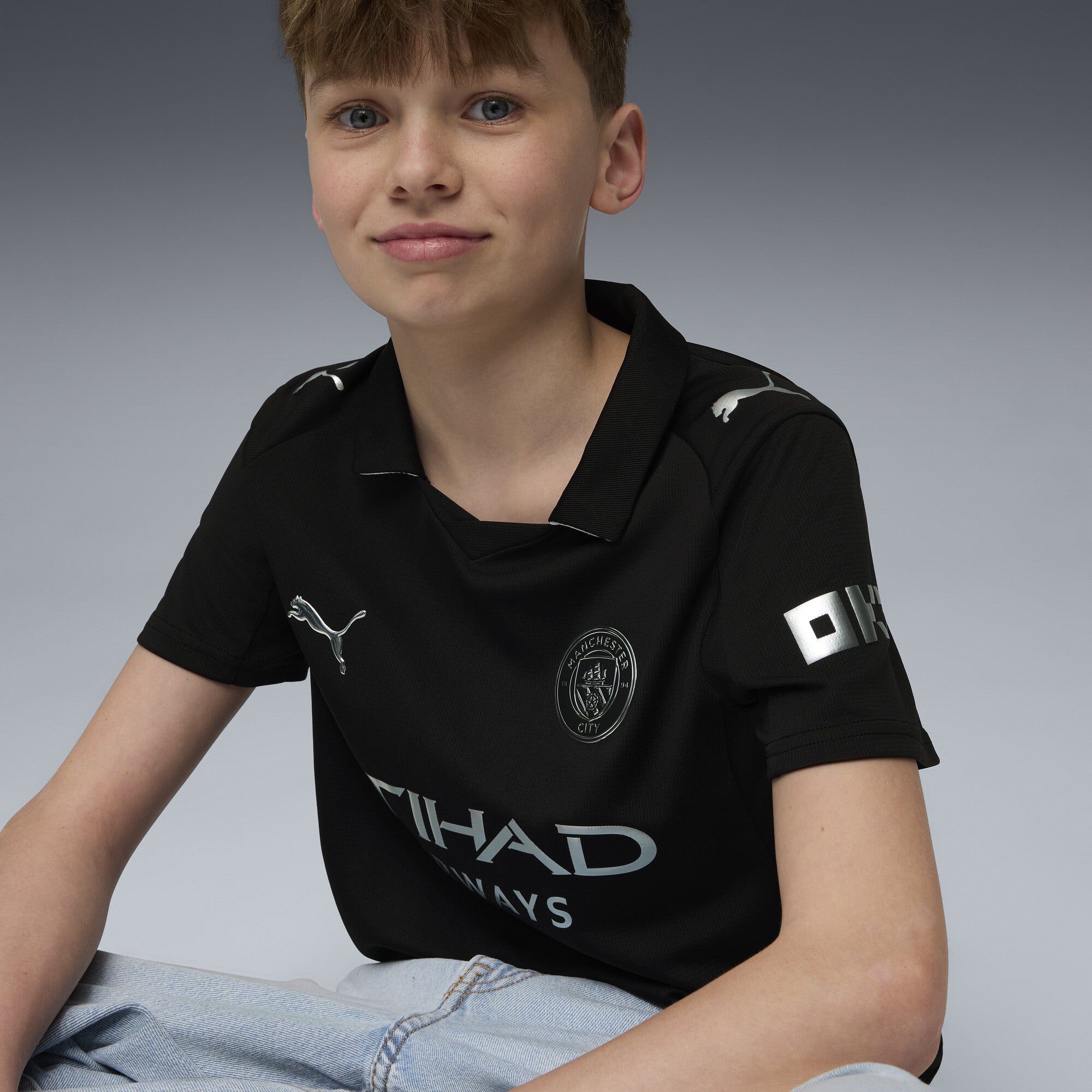 Manchester City 2025-26 Youth Away Jersey