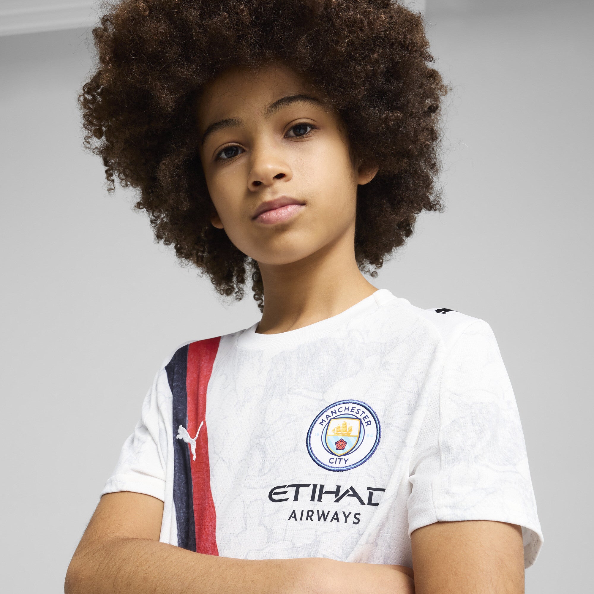 Manchester City 2025-26 Youth KIDSUPER Jersey