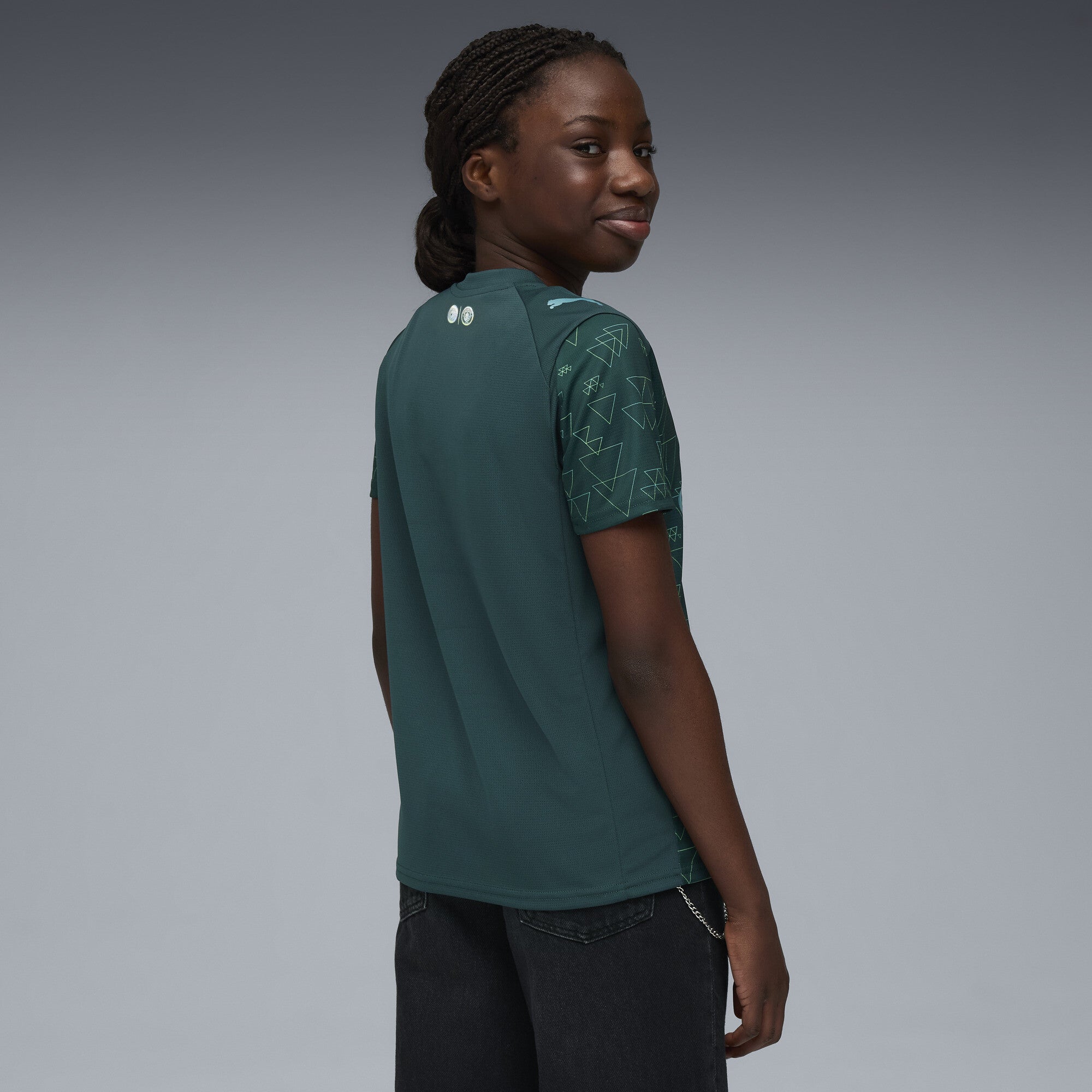 Manchester City 2025-26 Youth 4th Jersey