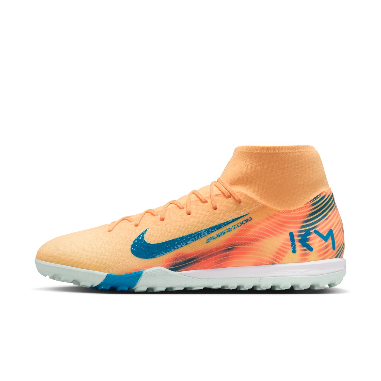 Mercurial Superfly 10 Academy "Kylian Mbappé" Turf High-Top Soccer Shoes