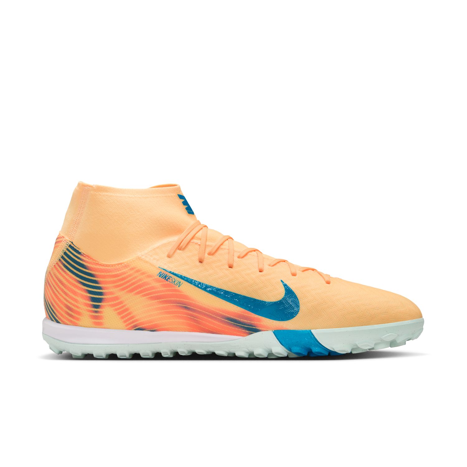 Mercurial Superfly 10 Academy "Kylian Mbappé" Turf High-Top Soccer Shoes