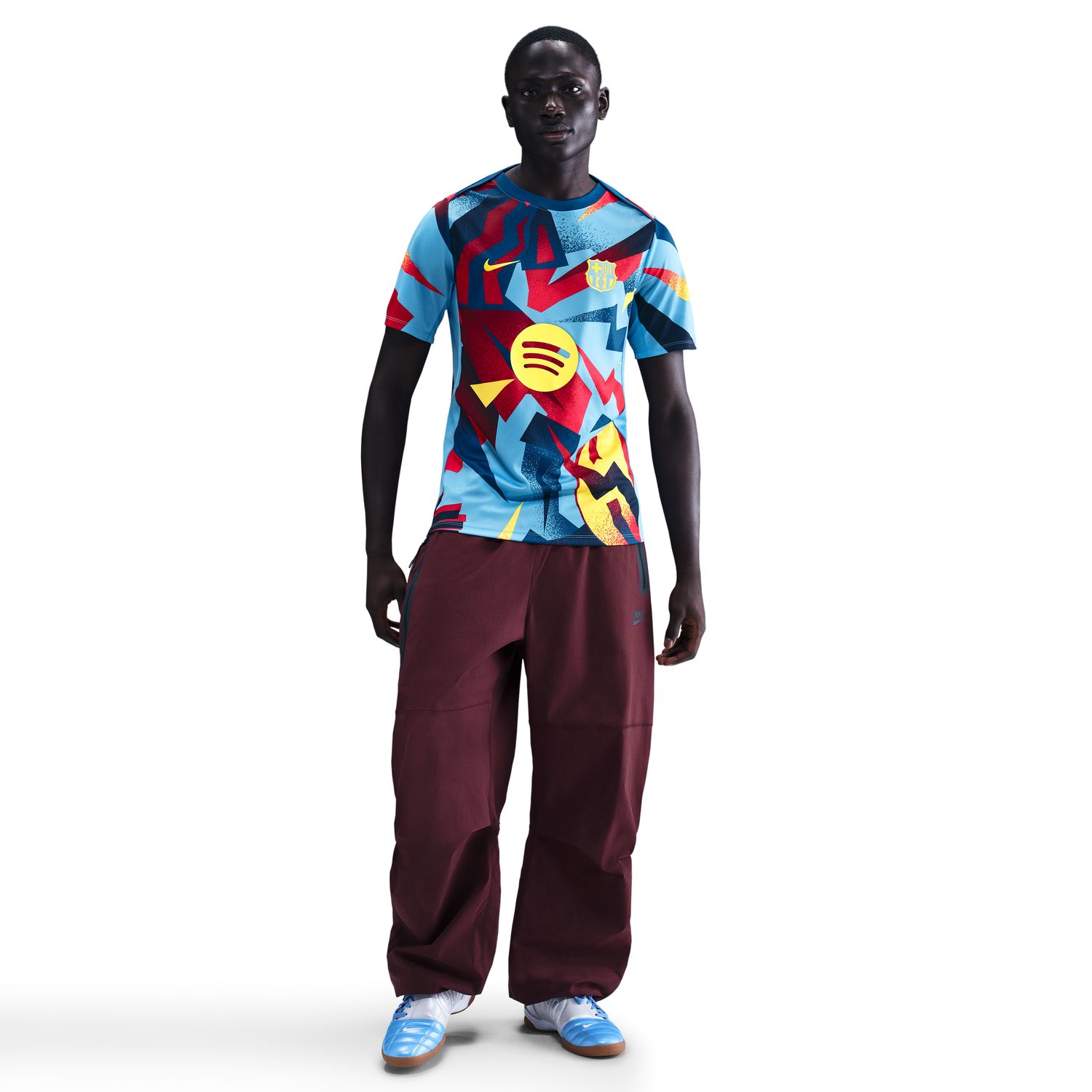 Barcelona 2025-26 Academy Pro Prematch Jersey