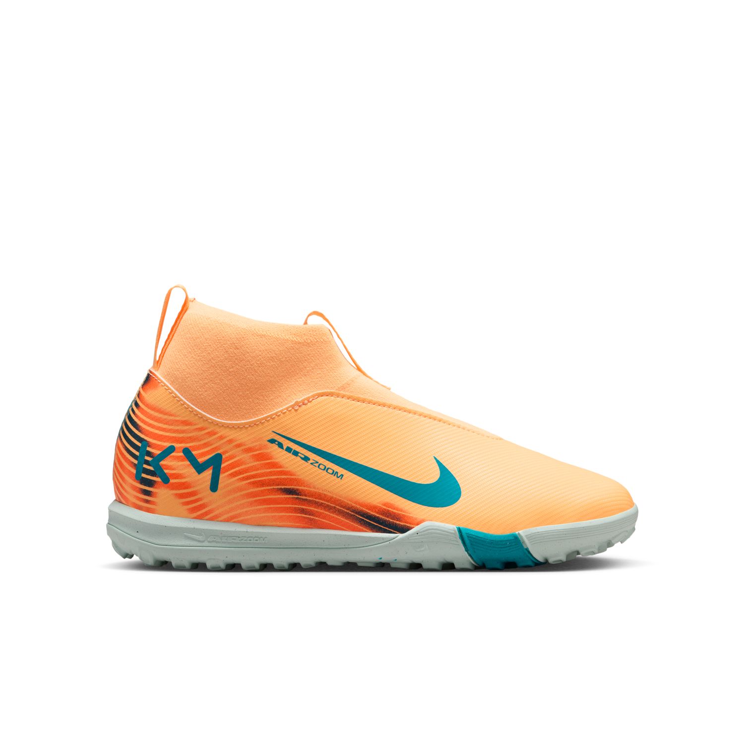 Jr. Mercurial Superfly 10 Academy "Kylian Mbappé" Big Kids' Turf High-Top Soccer Shoes