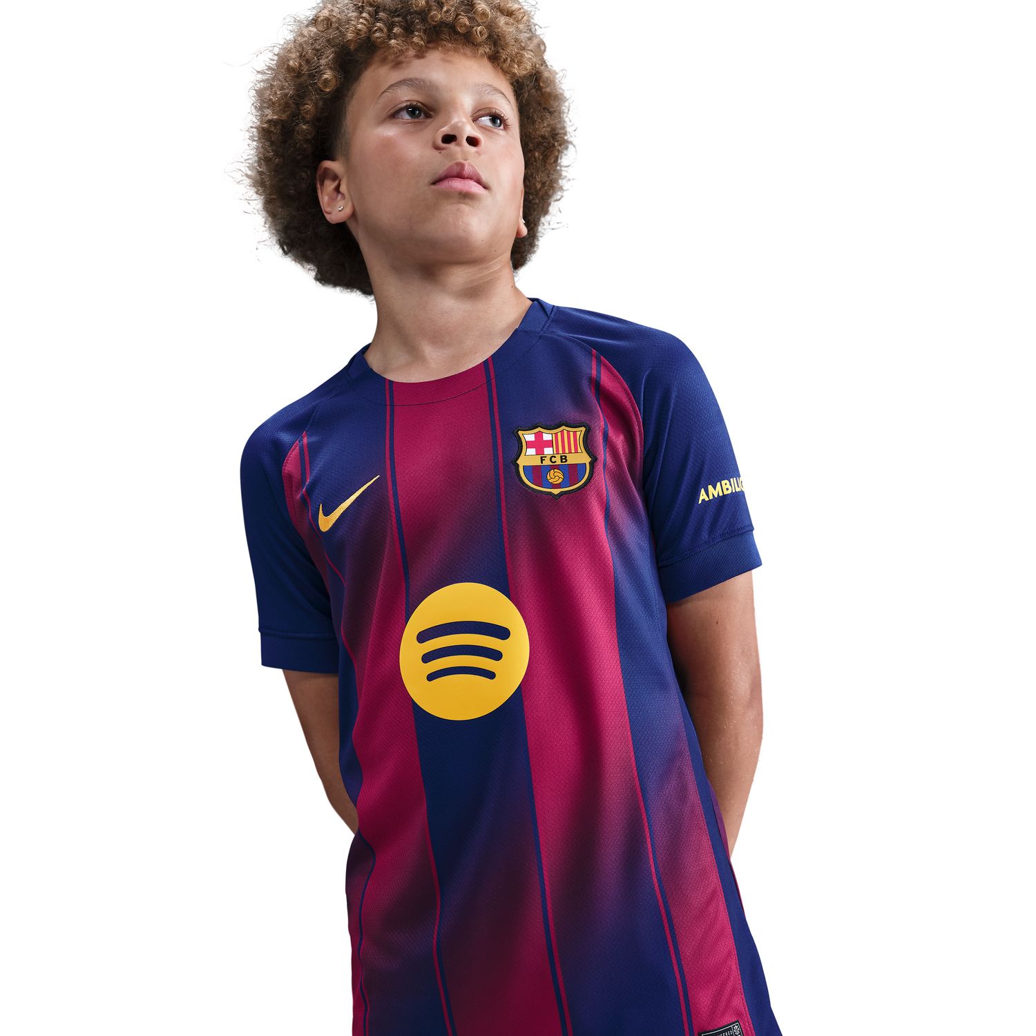 Barcelona 2025-26 Youth Home Jersey