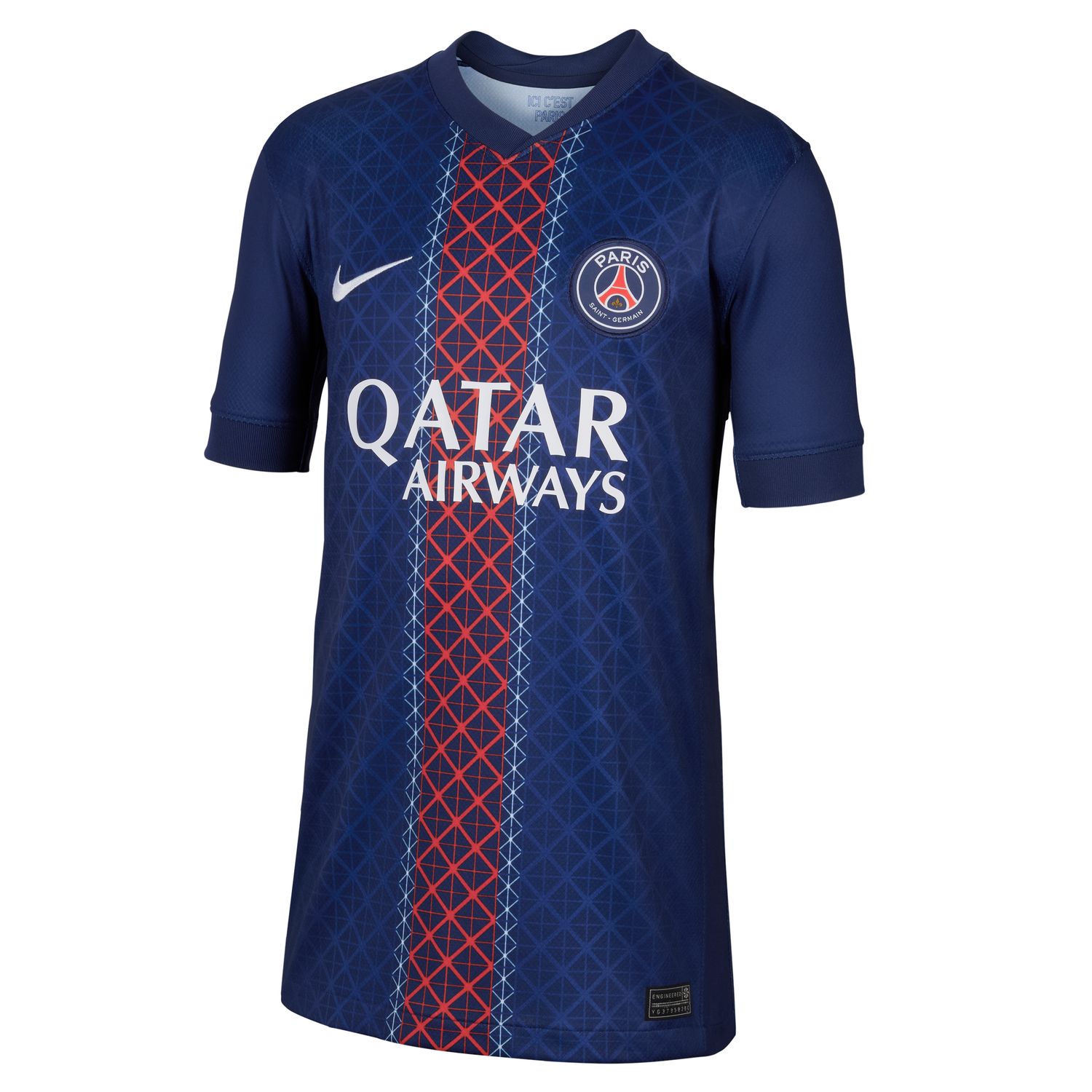 PSG 2025-26 Youth Home Jersey
