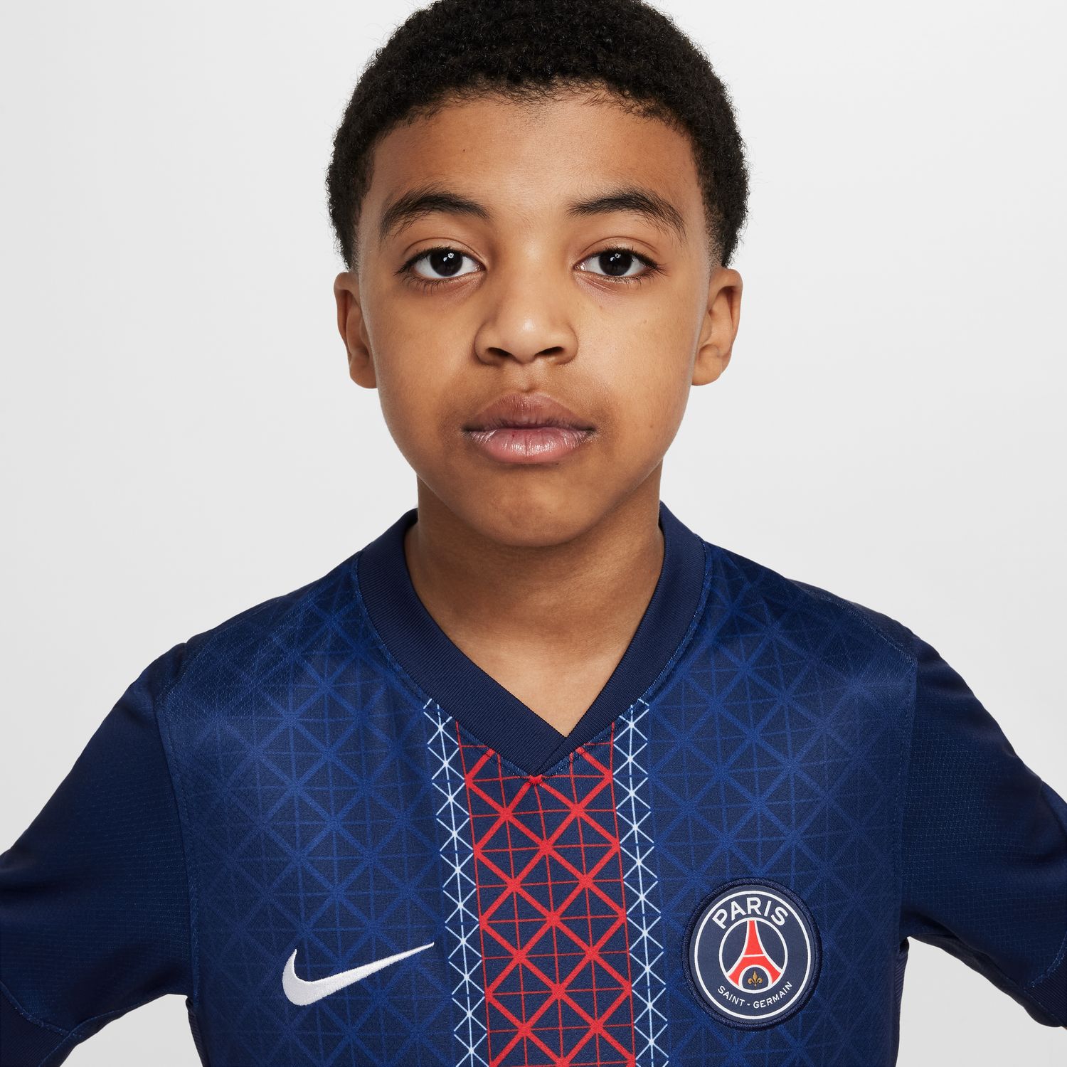 PSG 2025-26 Youth Home Jersey
