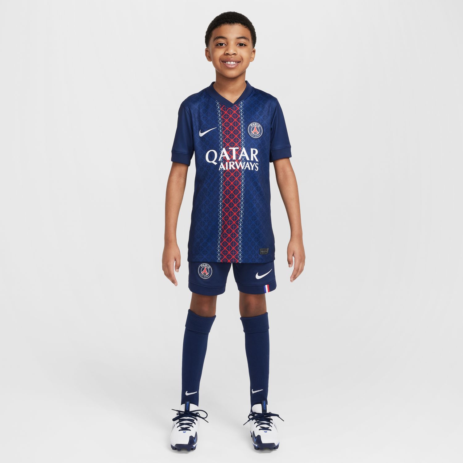 PSG 2025-26 Youth Home Jersey