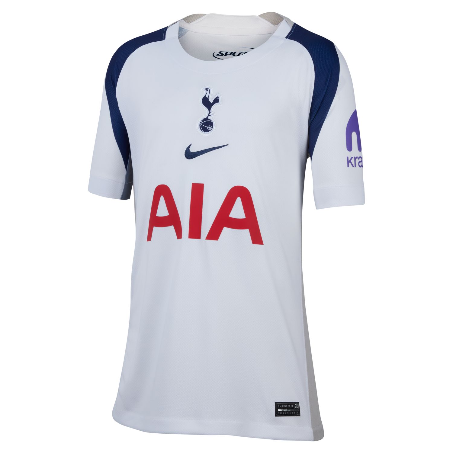 Tottenham 2025-26 Youth Home Jersey
