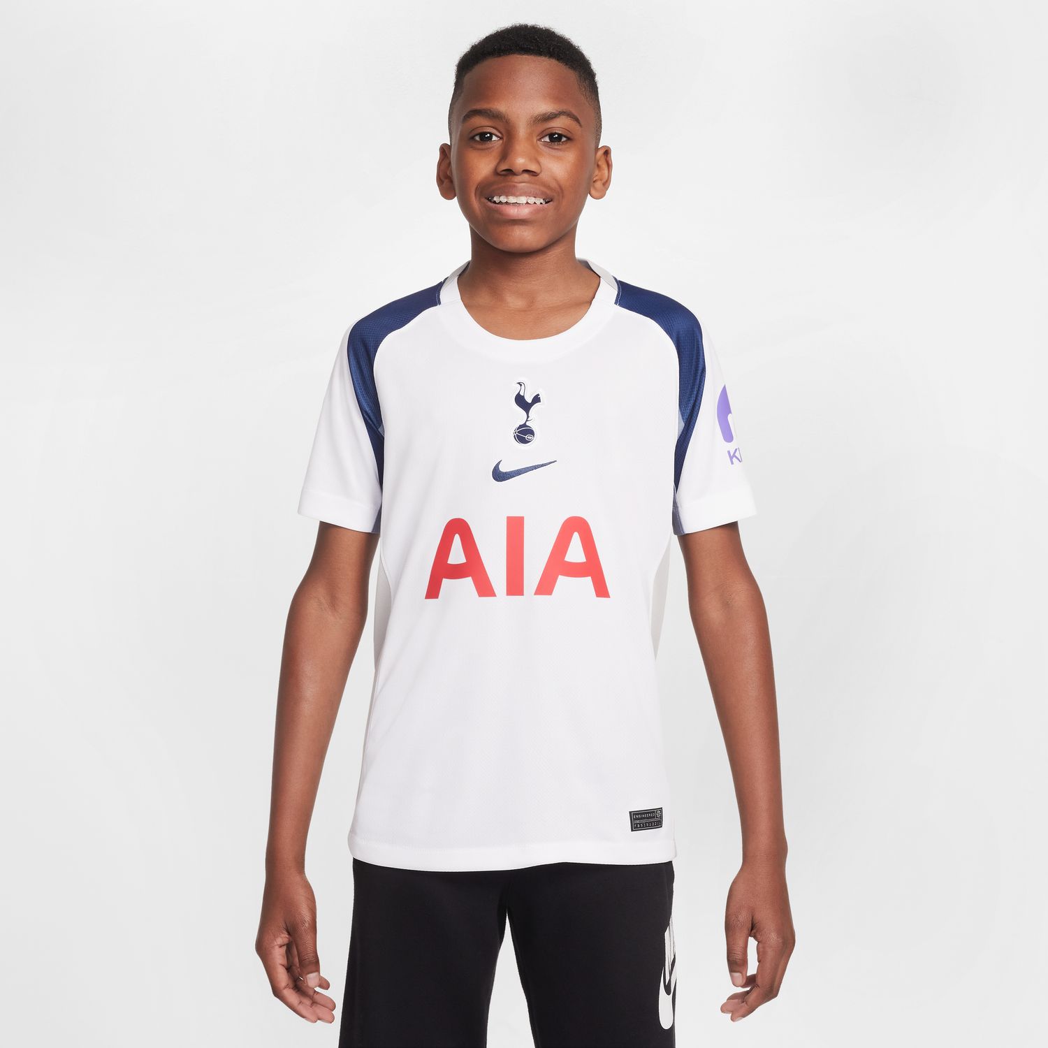 Tottenham 2025-26 Youth Home Jersey