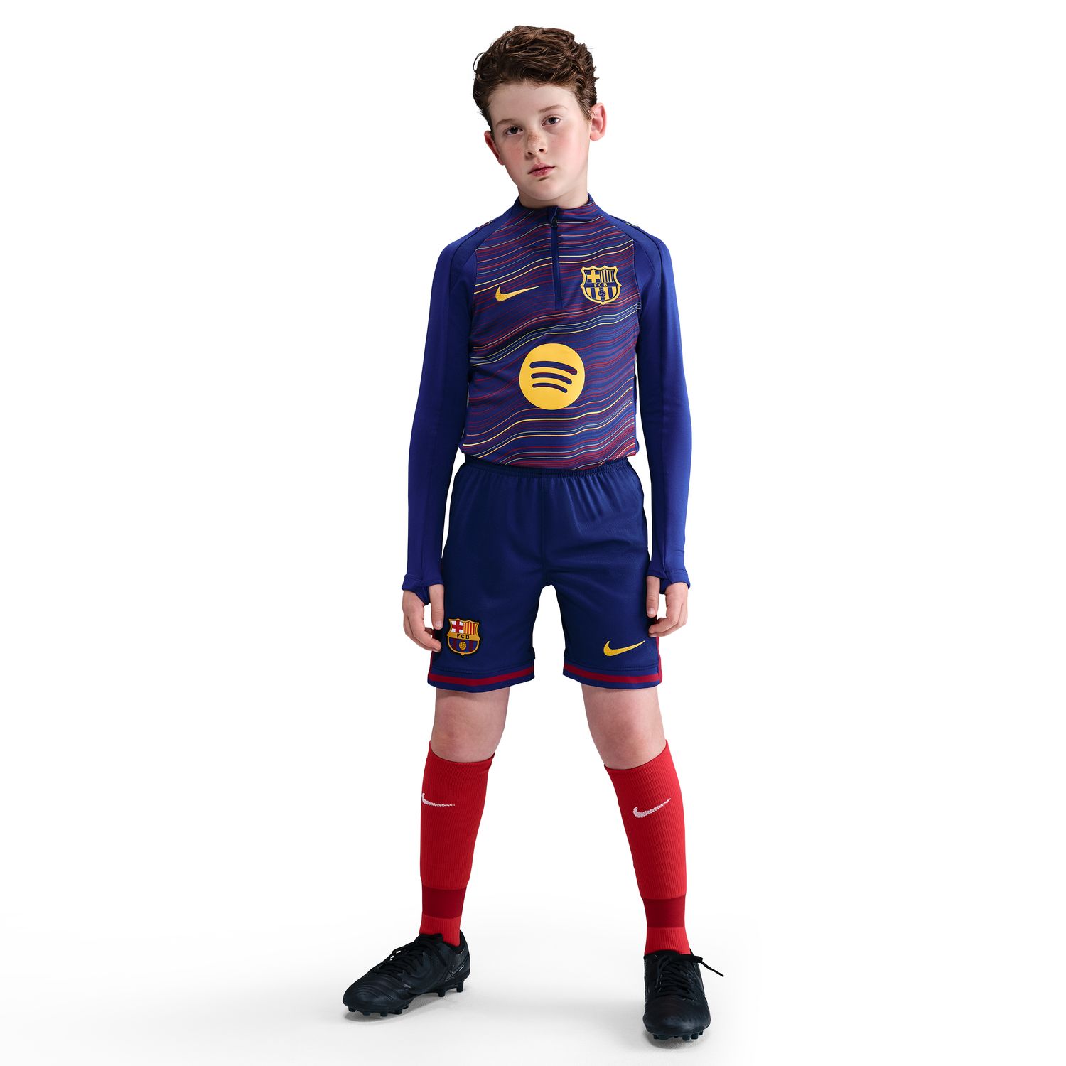 Barcelona 2025-26 Youth Home Shorts