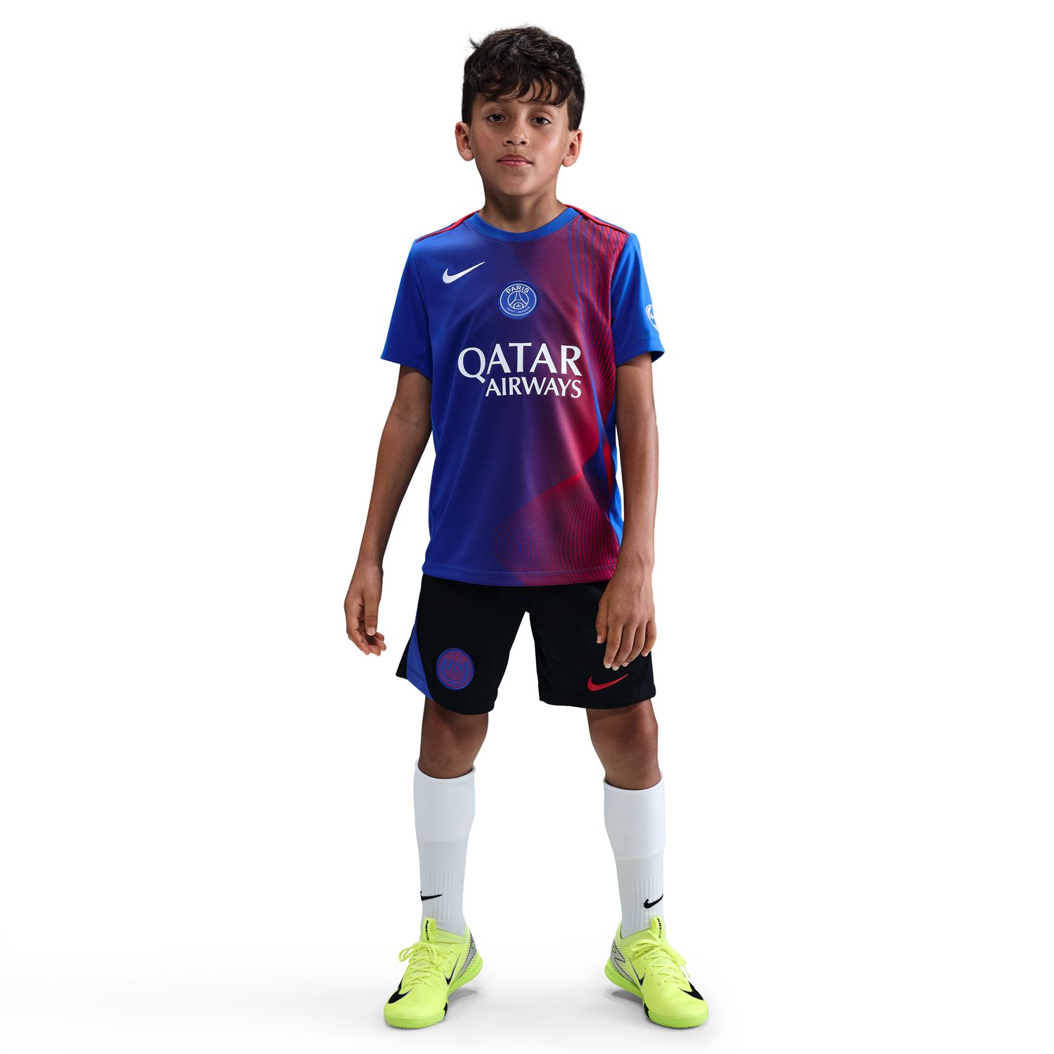 PSG 2025-26 Youth 3rd Prematch Jersey