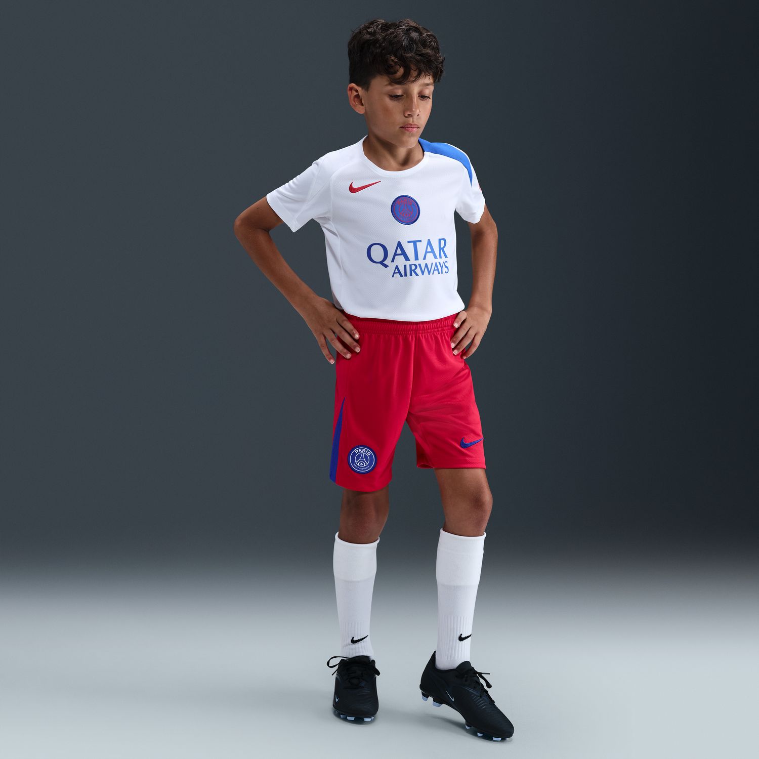 PSG 2025-26 Youth 3rd Shorts