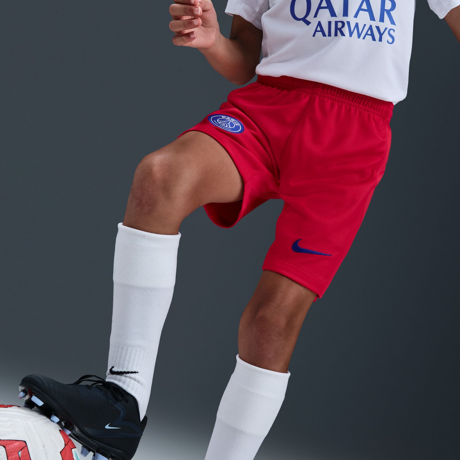 PSG 2025-26 Youth 3rd Shorts