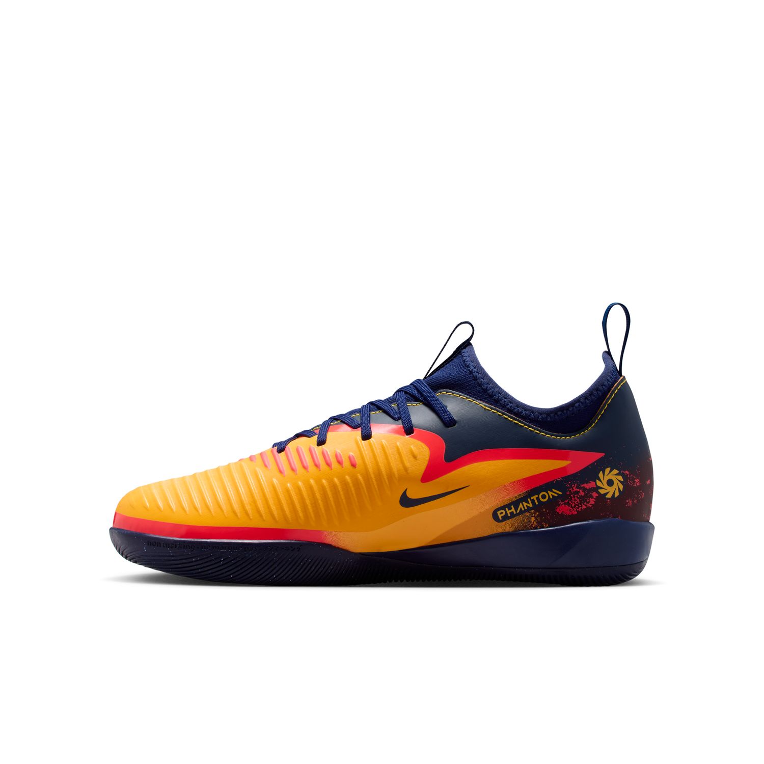Jr. Phantom 6 Low Academy "Erling Haaland" Big Kids' Indoor/Court Soccer Shoes