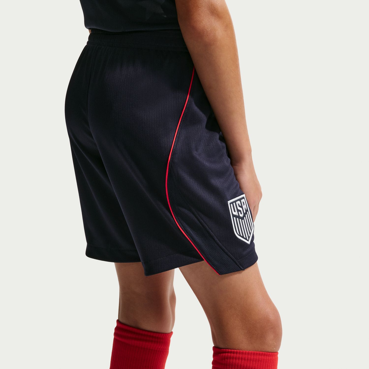 USMNT 2026 Stadium Away Big Kids' Nike Soccer Dri-FIT Replica Shorts