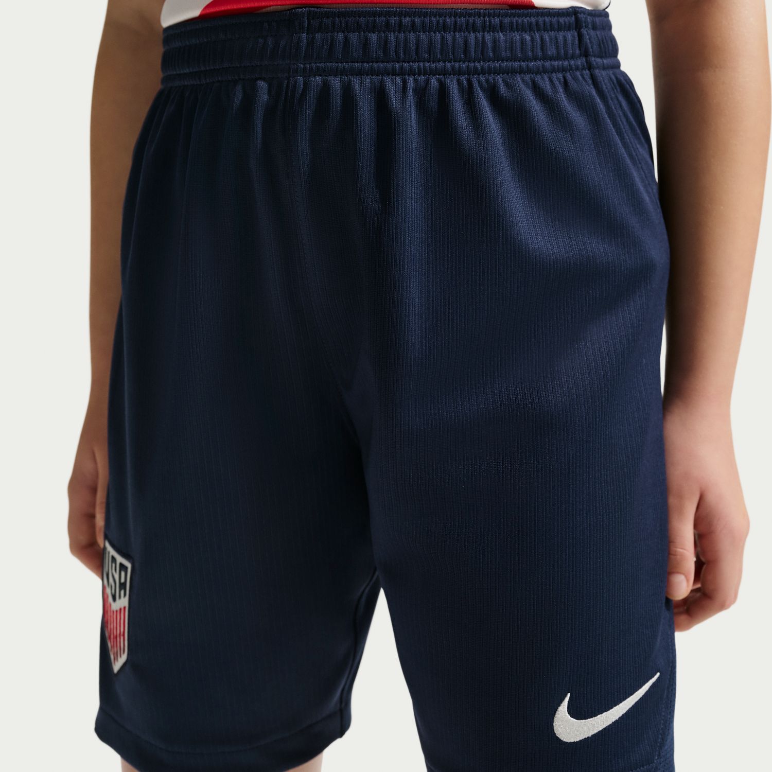 USMNT 2026 Stadium Home Big Kids' Nike Dri-FIT Soccer Replica Shorts