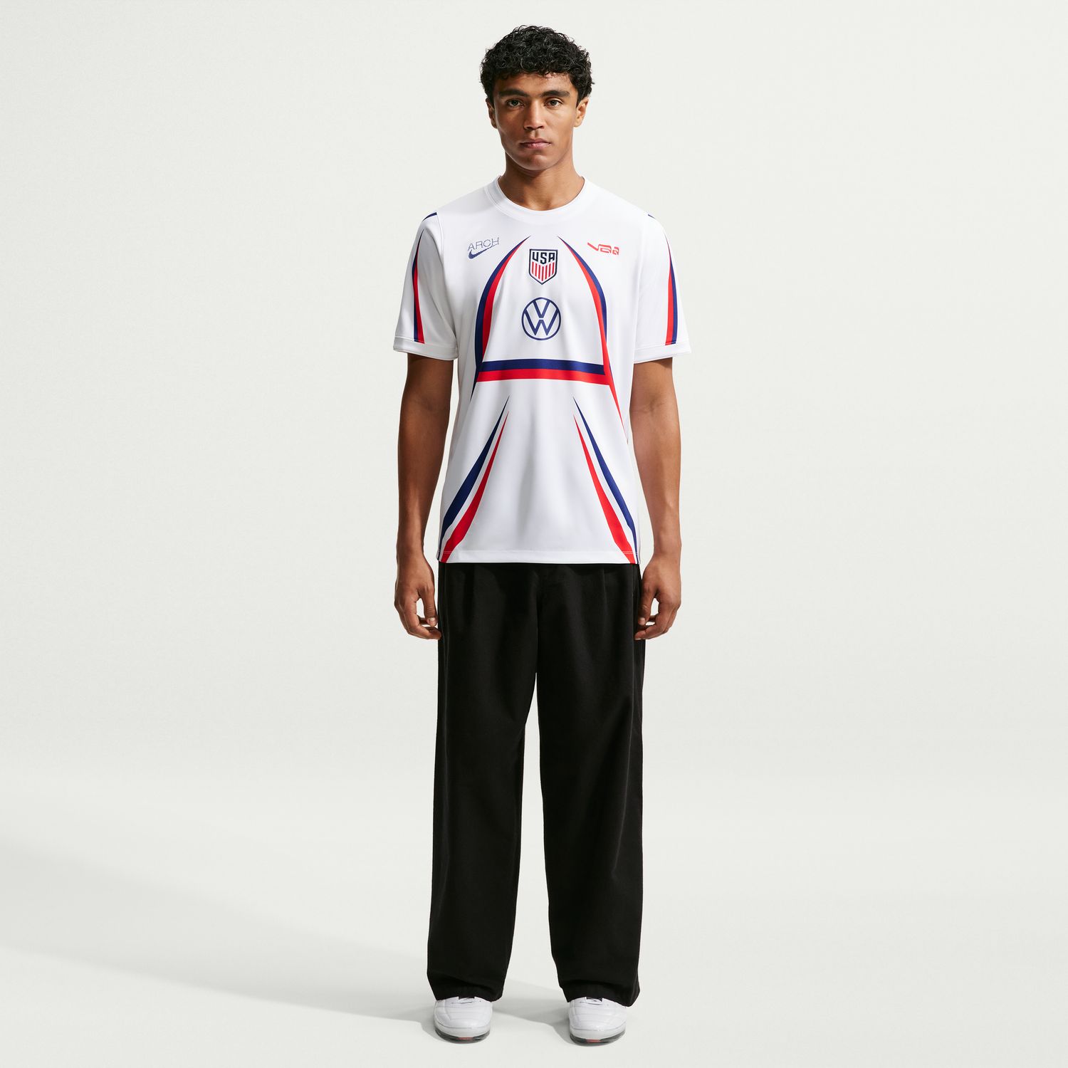 USA x V.A.A. Men's Academy Pro Short-Sleeve Soccer Top