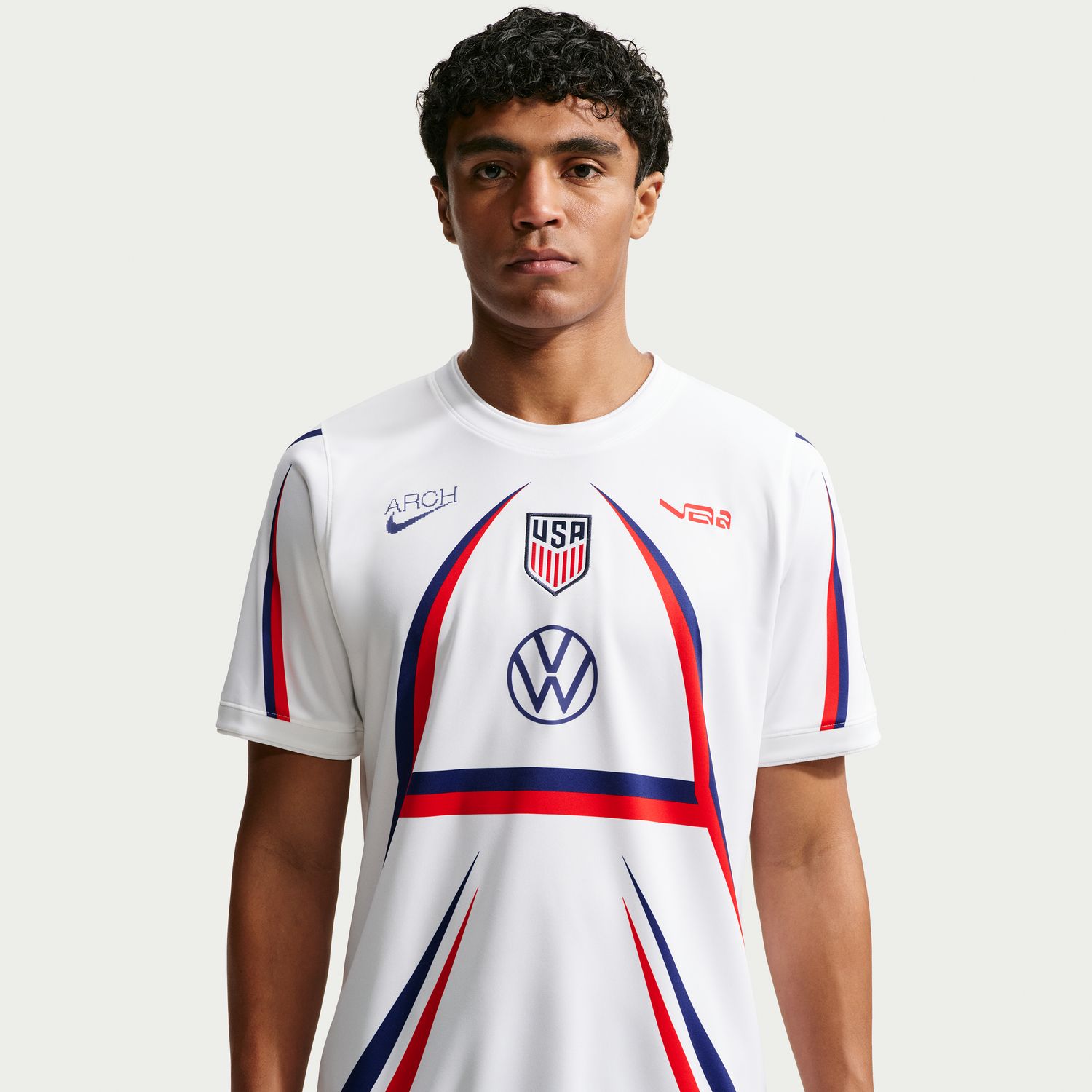 USA x V.A.A. Men's Academy Pro Short-Sleeve Soccer Top