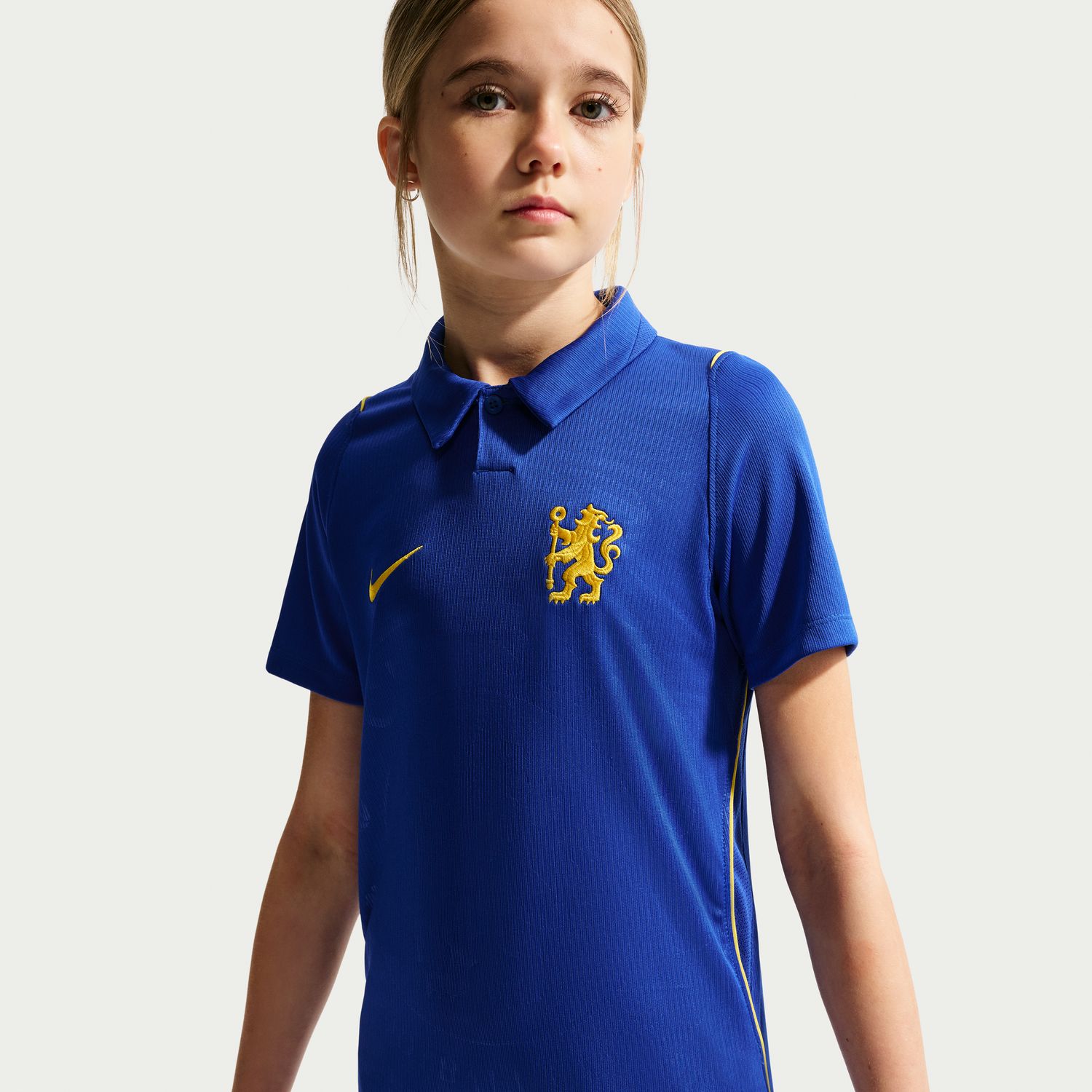 Chelsea FC 2026/27 Stadium Home Big Kids' Nike Dri-FIT Jersey