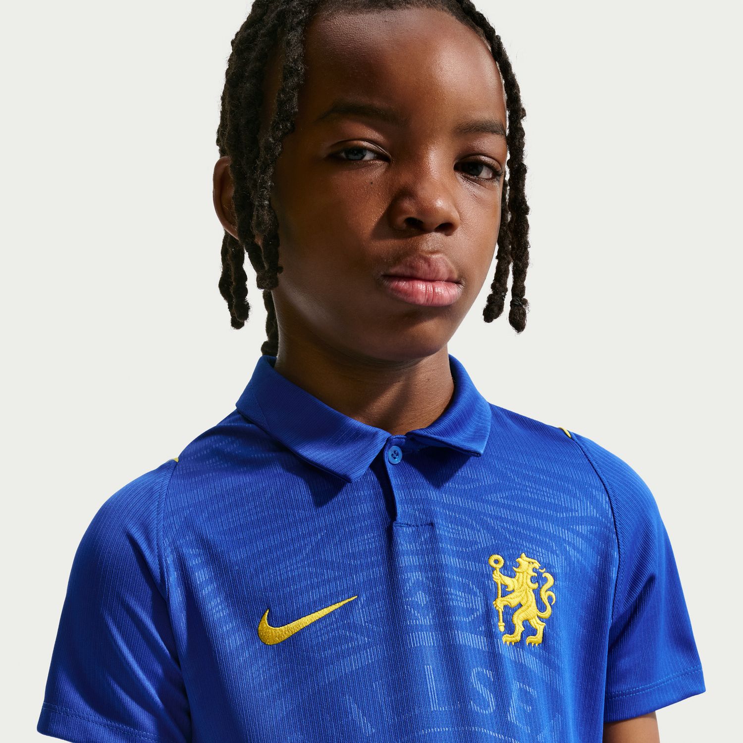 Chelsea FC 2026/27 Stadium Home Big Kids' Nike Dri-FIT Jersey