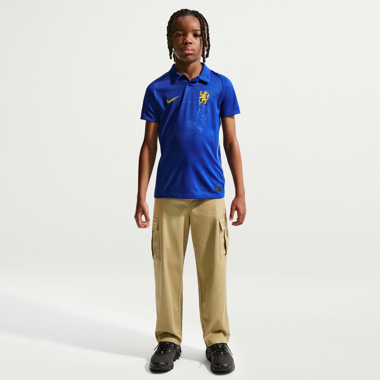 Chelsea FC 2026/27 Stadium Home Big Kids' Nike Dri-FIT Jersey