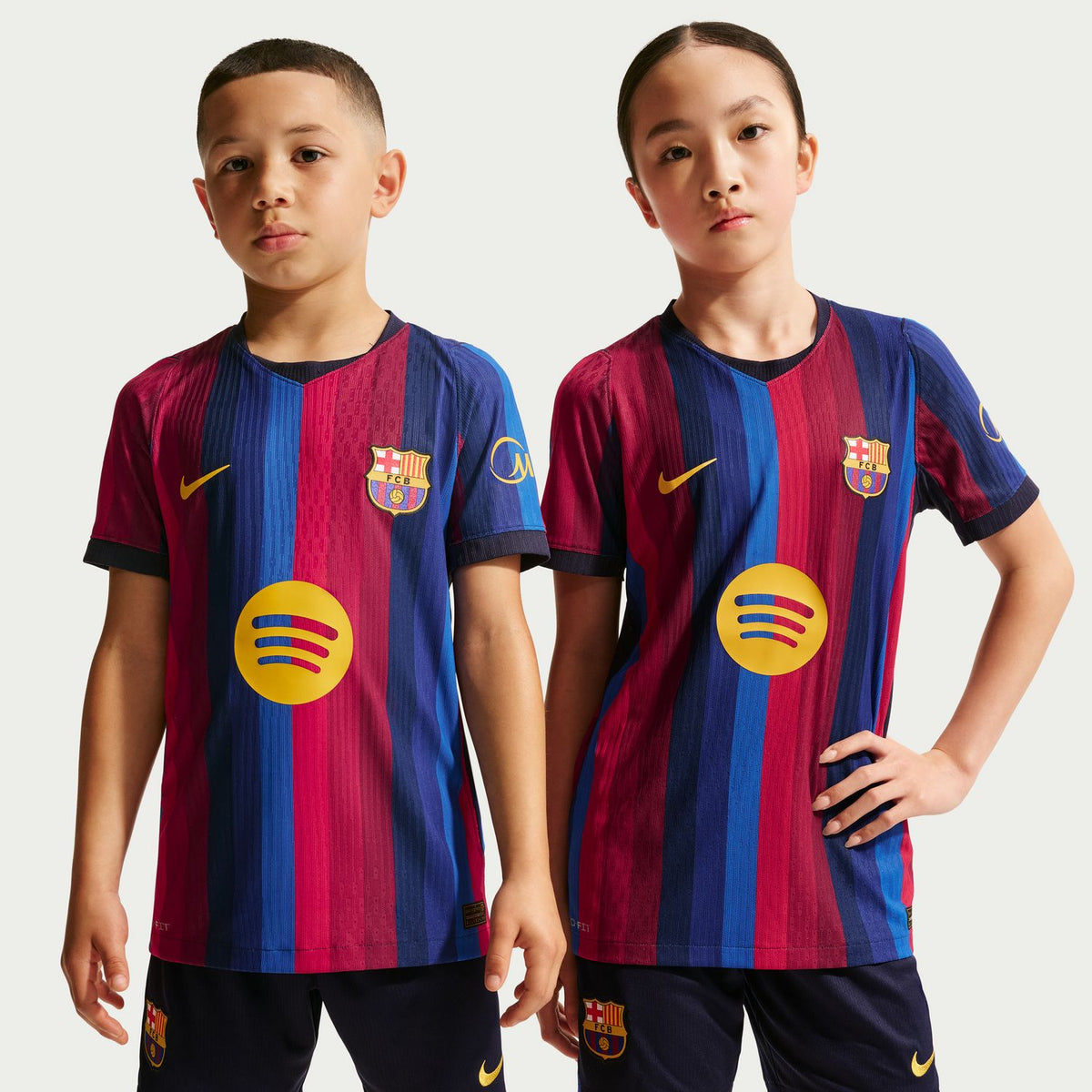 Barcelona 2026-27 Youth Match Home Jersey
