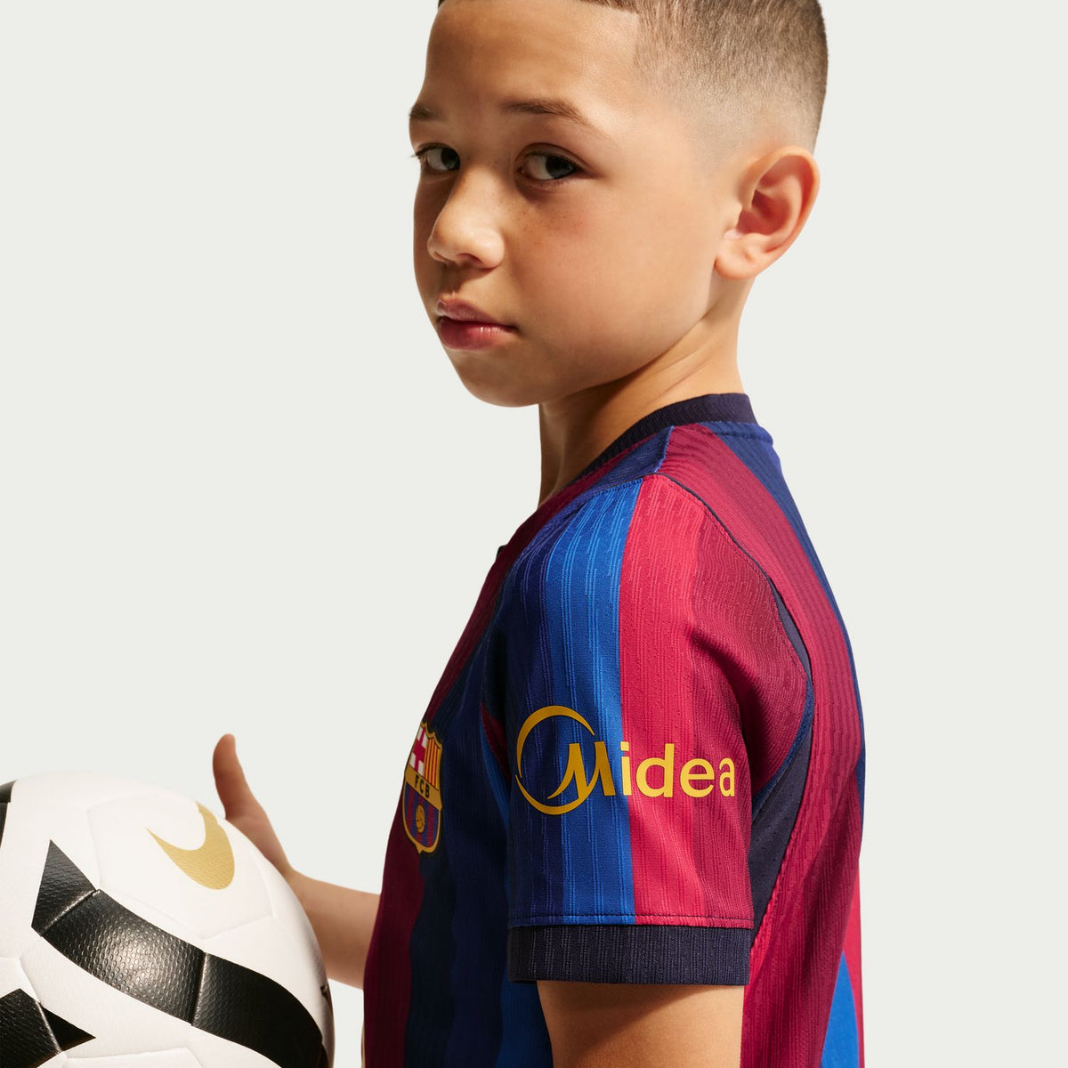 Barcelona 2026-27 Youth Match Home Jersey