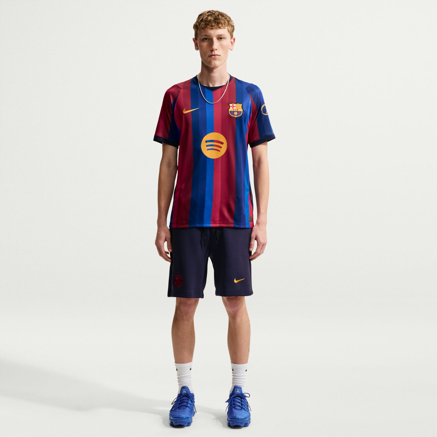 FC Barcelona 2026/27 Stadium Home Men's Nike Dri-FIT Soccer Replica Jersey