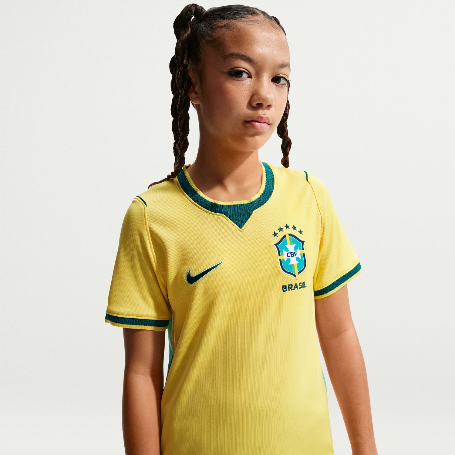 Brazil 2026 Youth Home Jersey