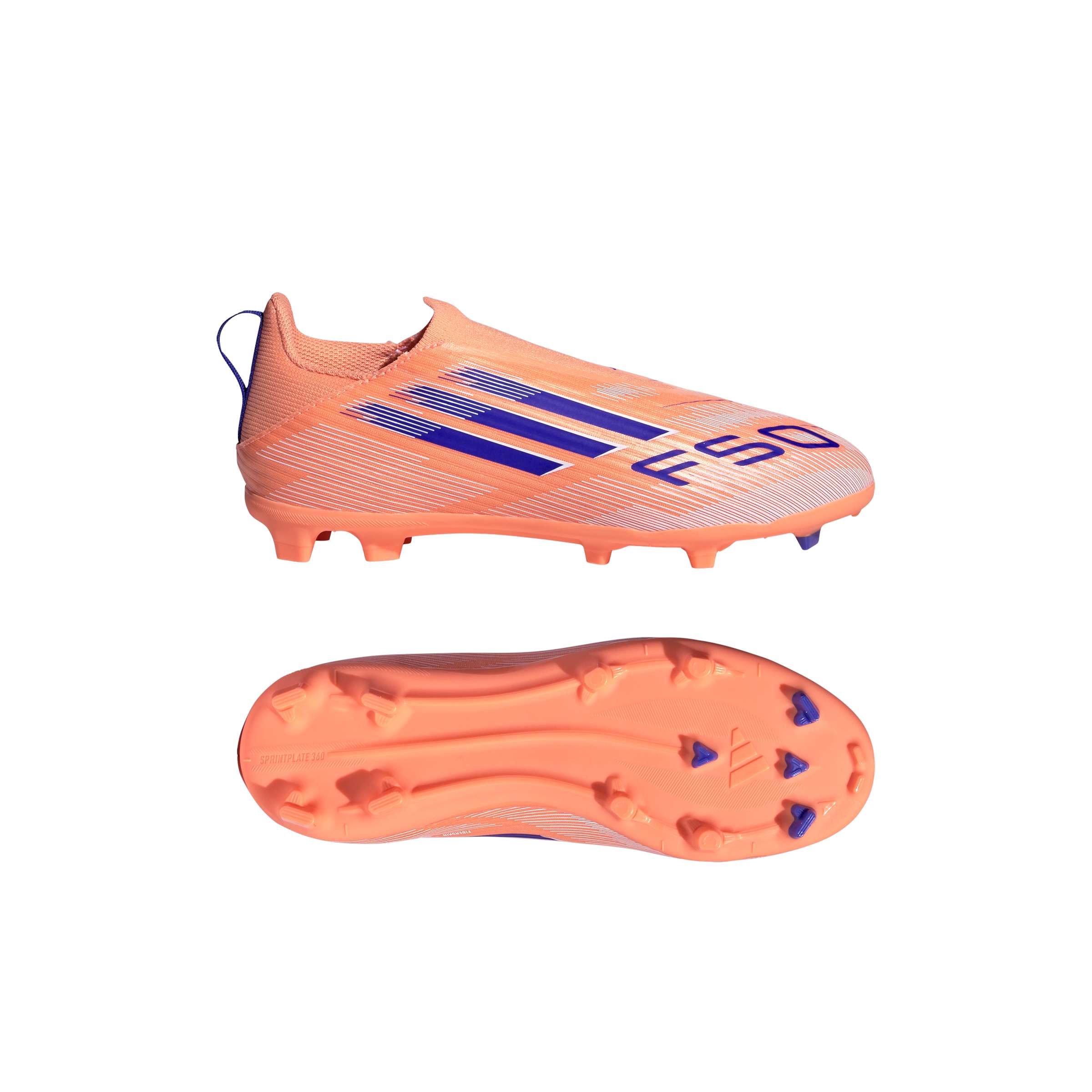 F50 League Laceless Firm/Multi-Ground Boots Kids