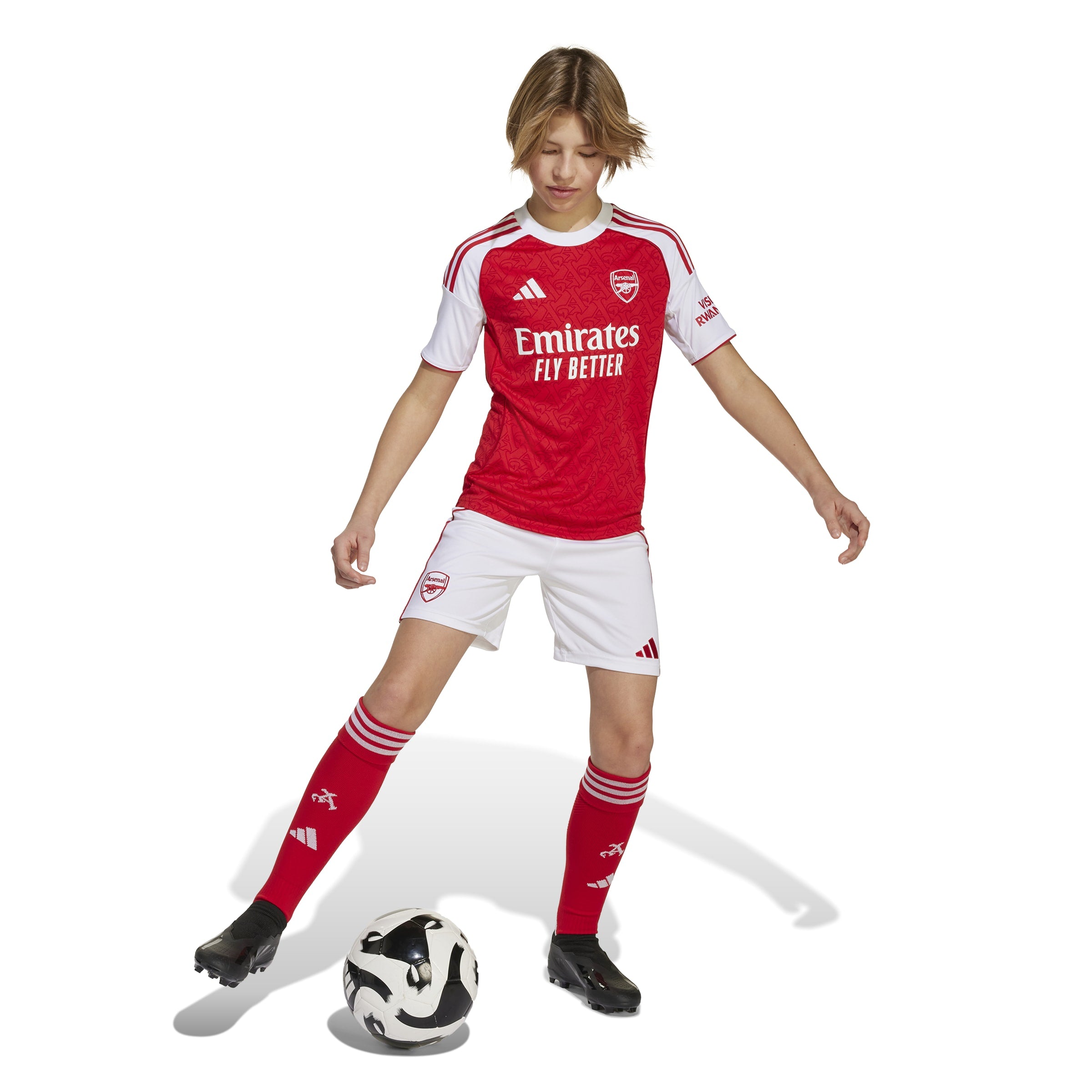 Arsenal 2025-26 Youth Home Jersey