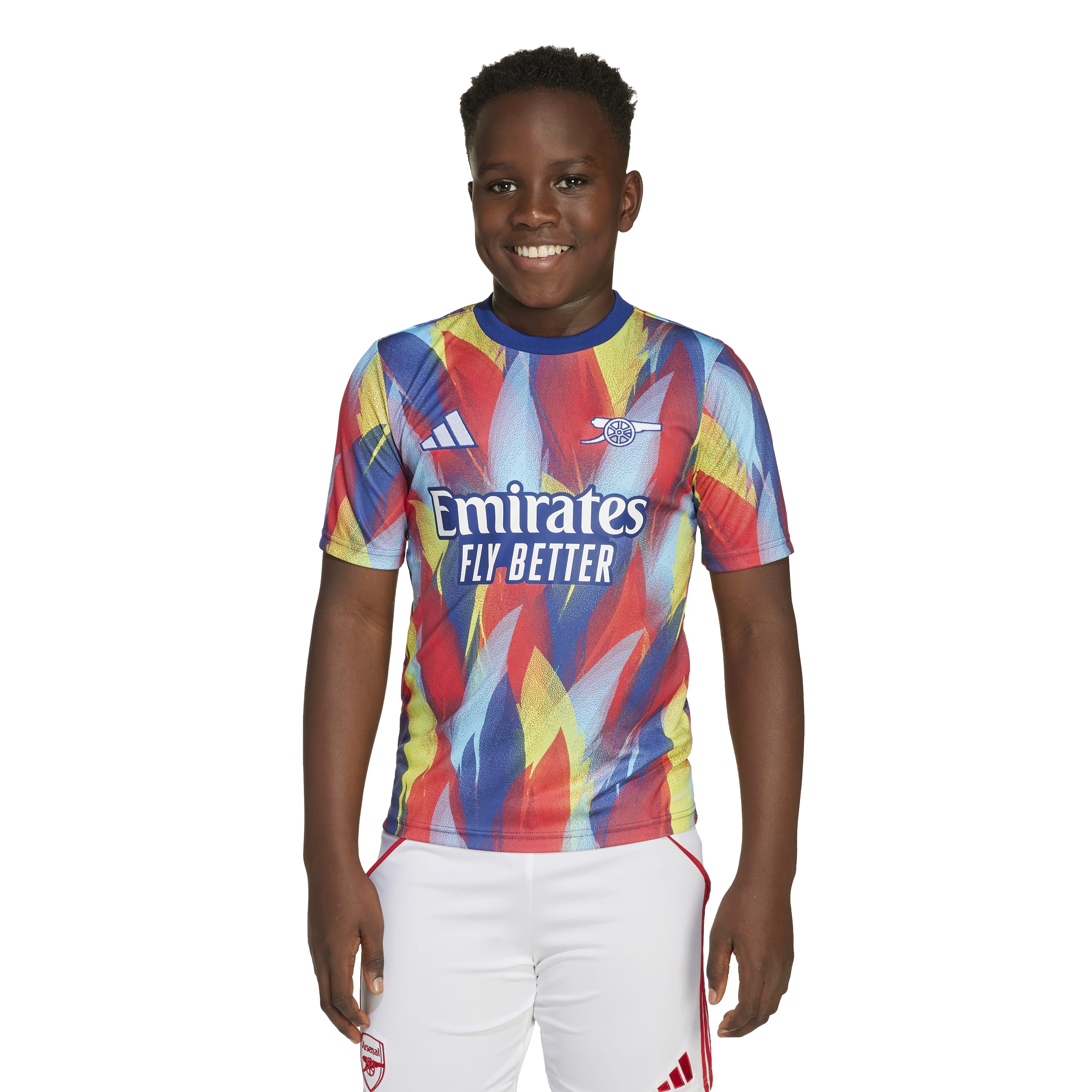 Arsenal 2025-26 Youth Prematch Jersey
