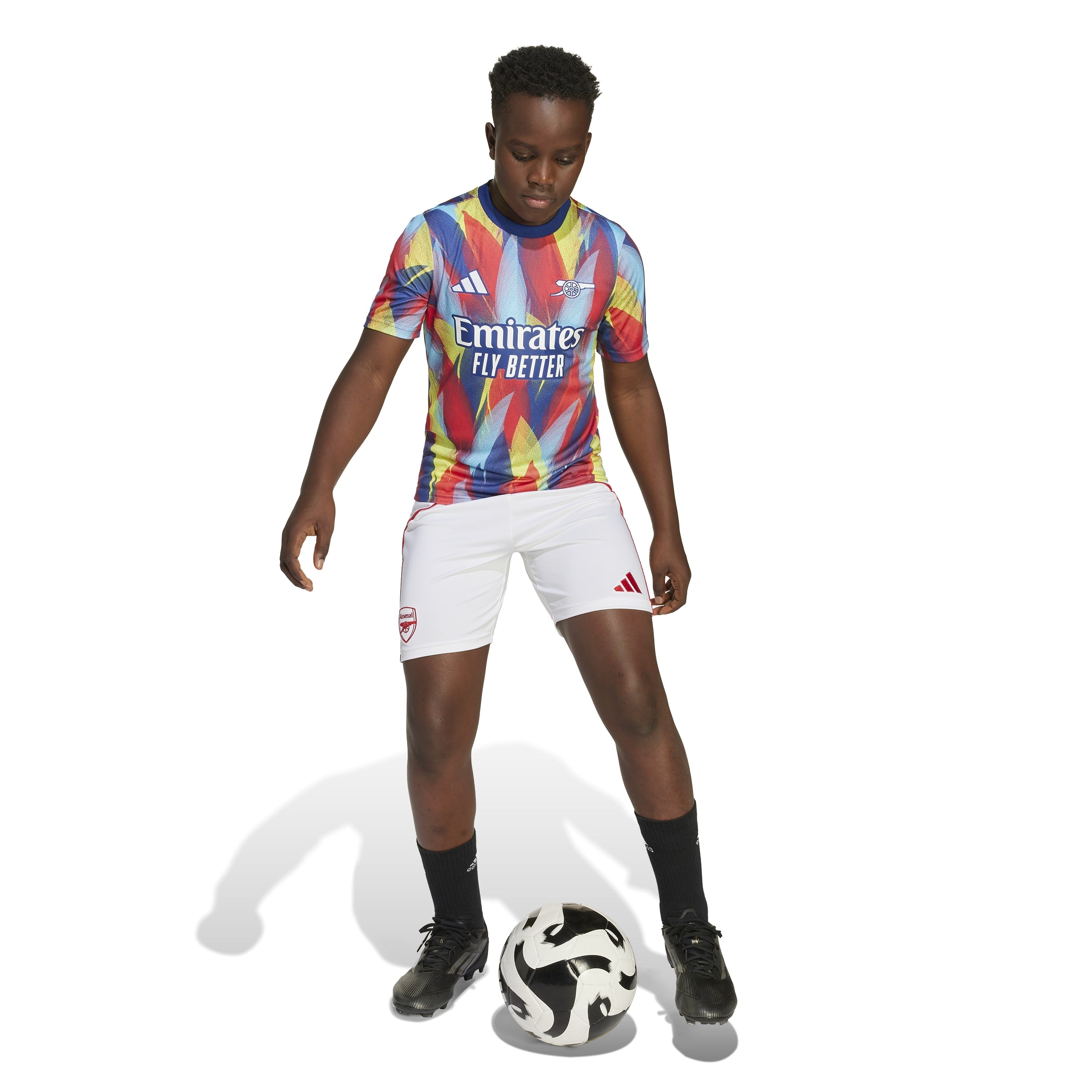 Arsenal 2025-26 Youth Prematch Jersey