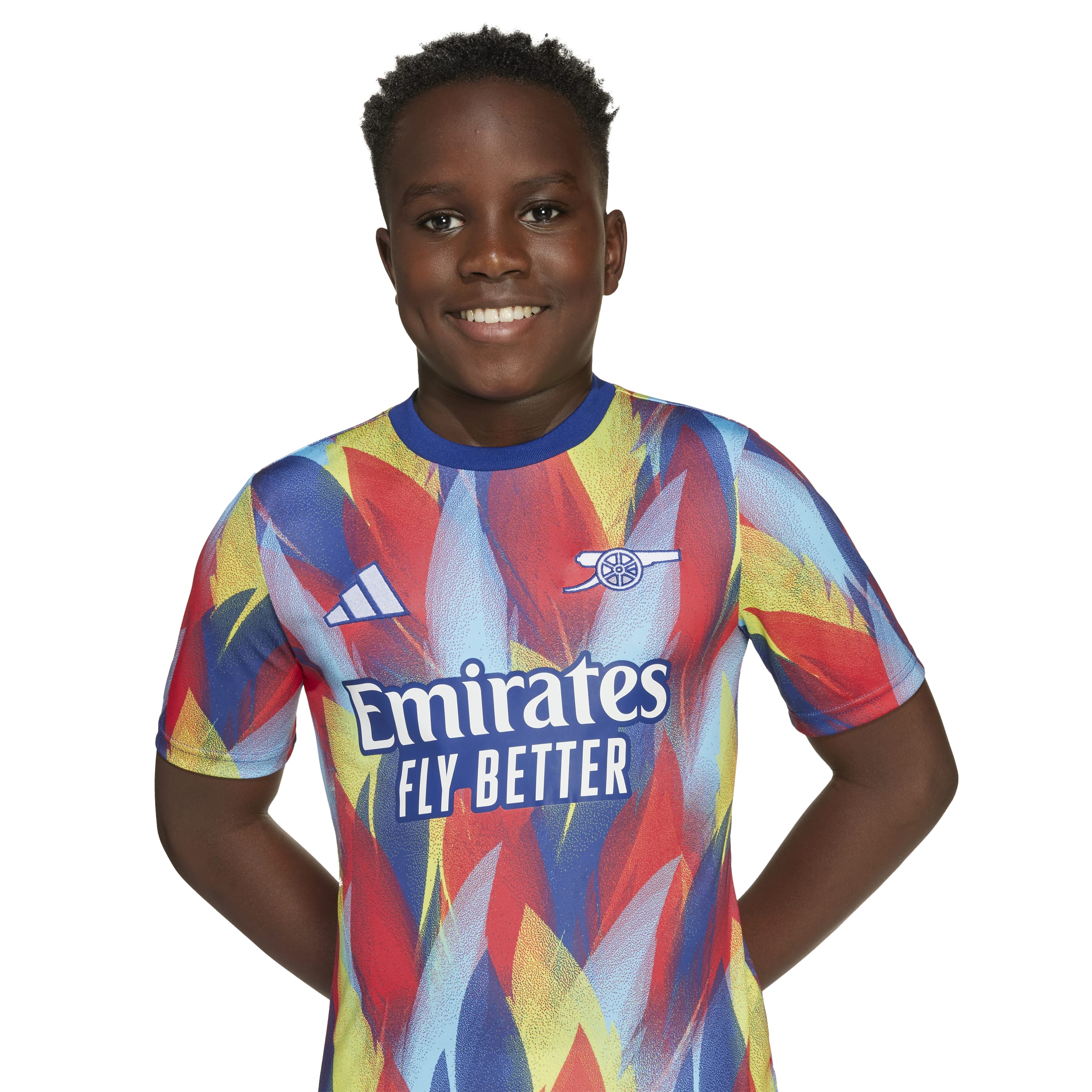 Arsenal 2025-26 Youth Prematch Jersey