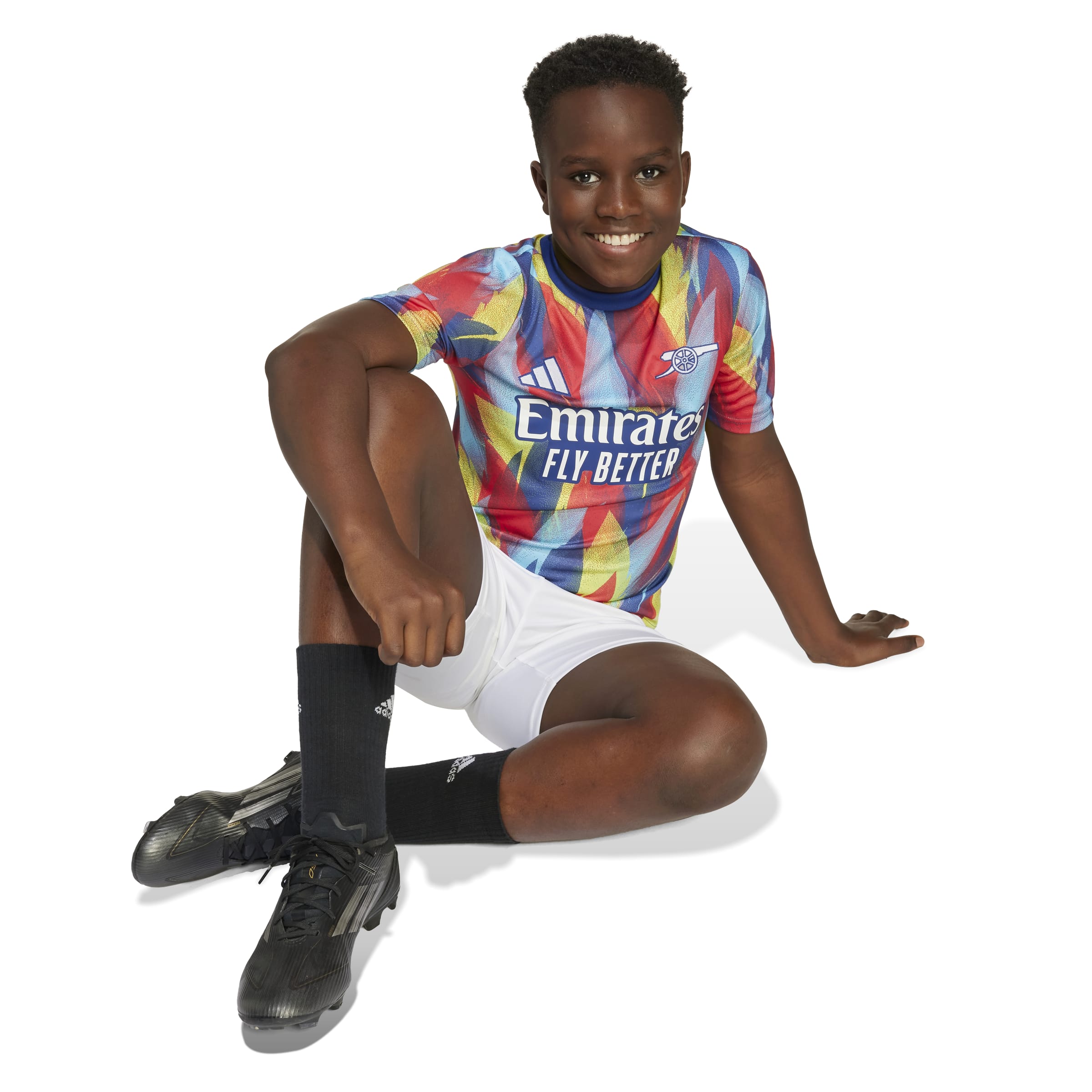 Arsenal 2025-26 Youth Prematch Jersey
