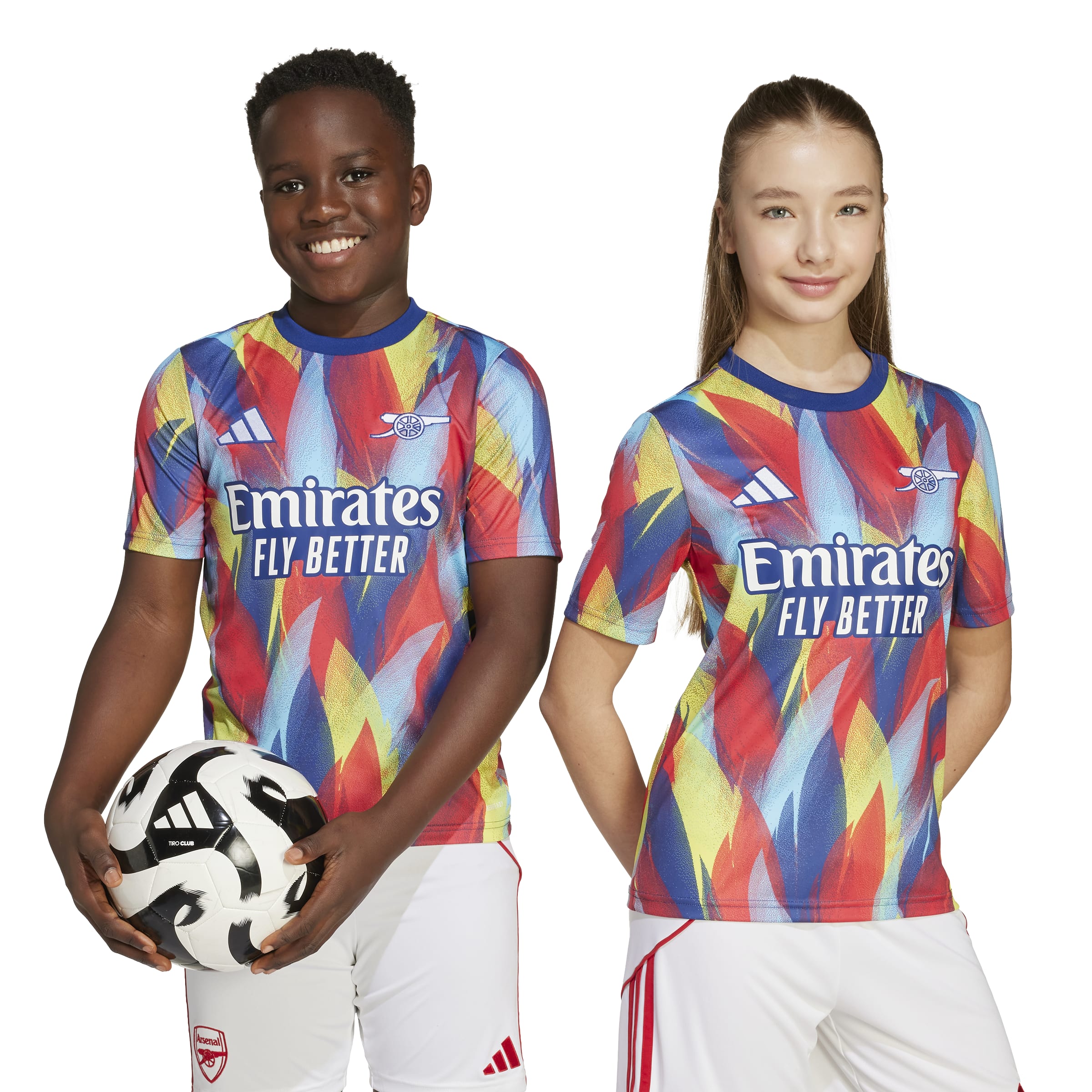 Arsenal 2025-26 Youth Prematch Jersey