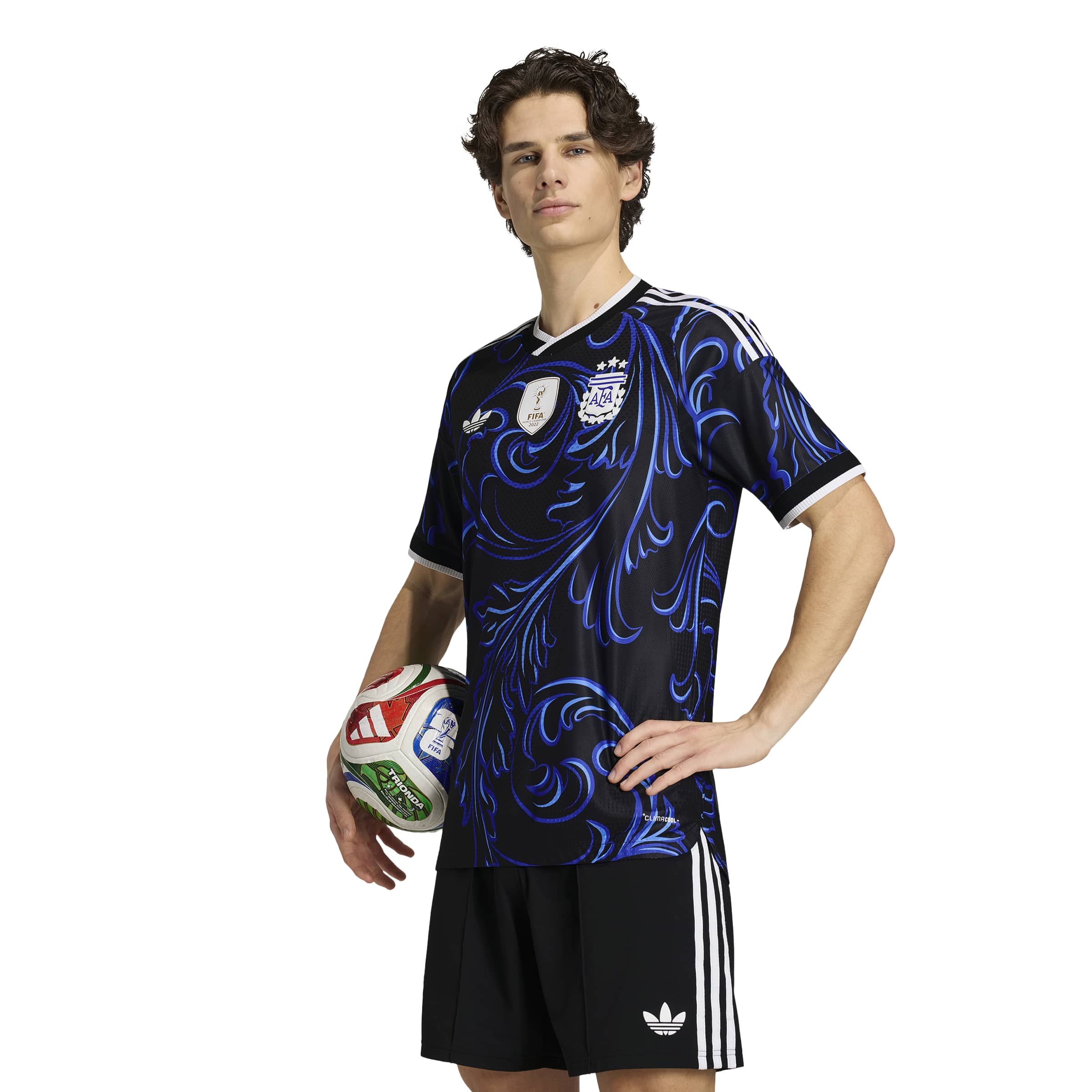 Argentina 26 Away Authentic Jersey
