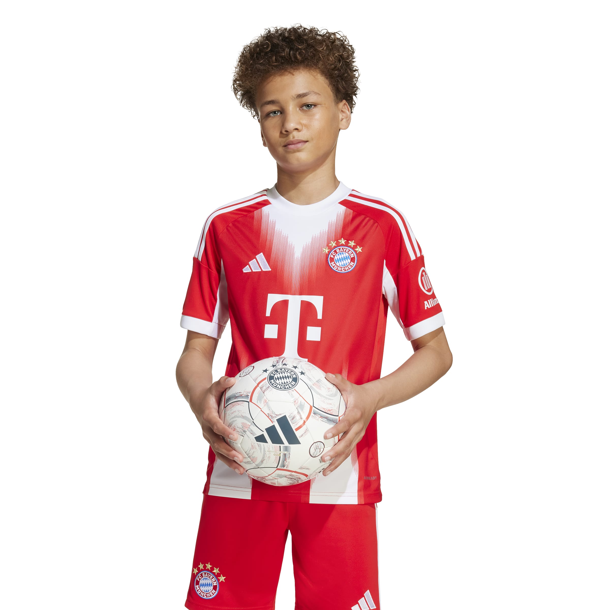 Bayern Munich 2025-26 Youth Home Jersey