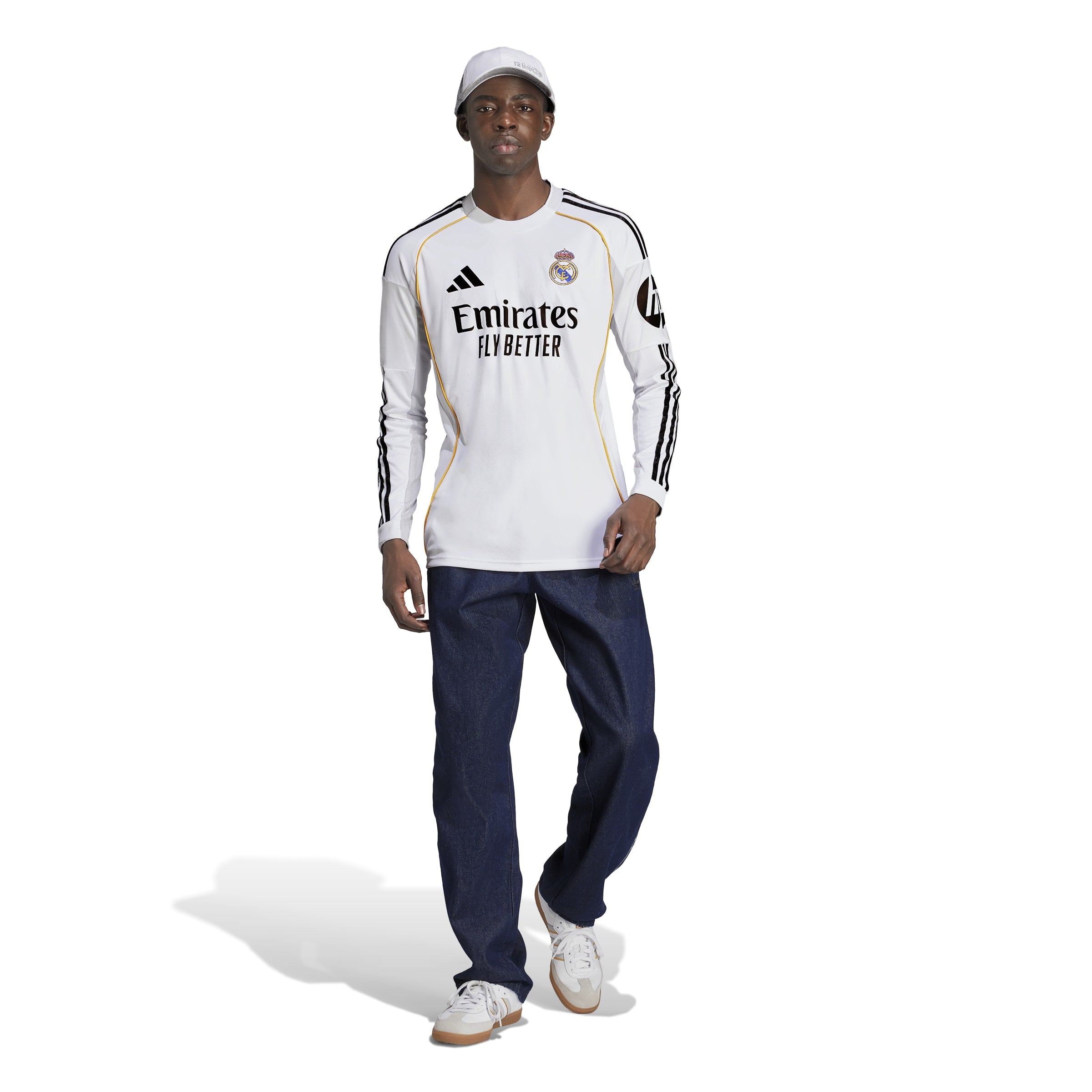 Real Madrid 2025-26 LS Home Jersey